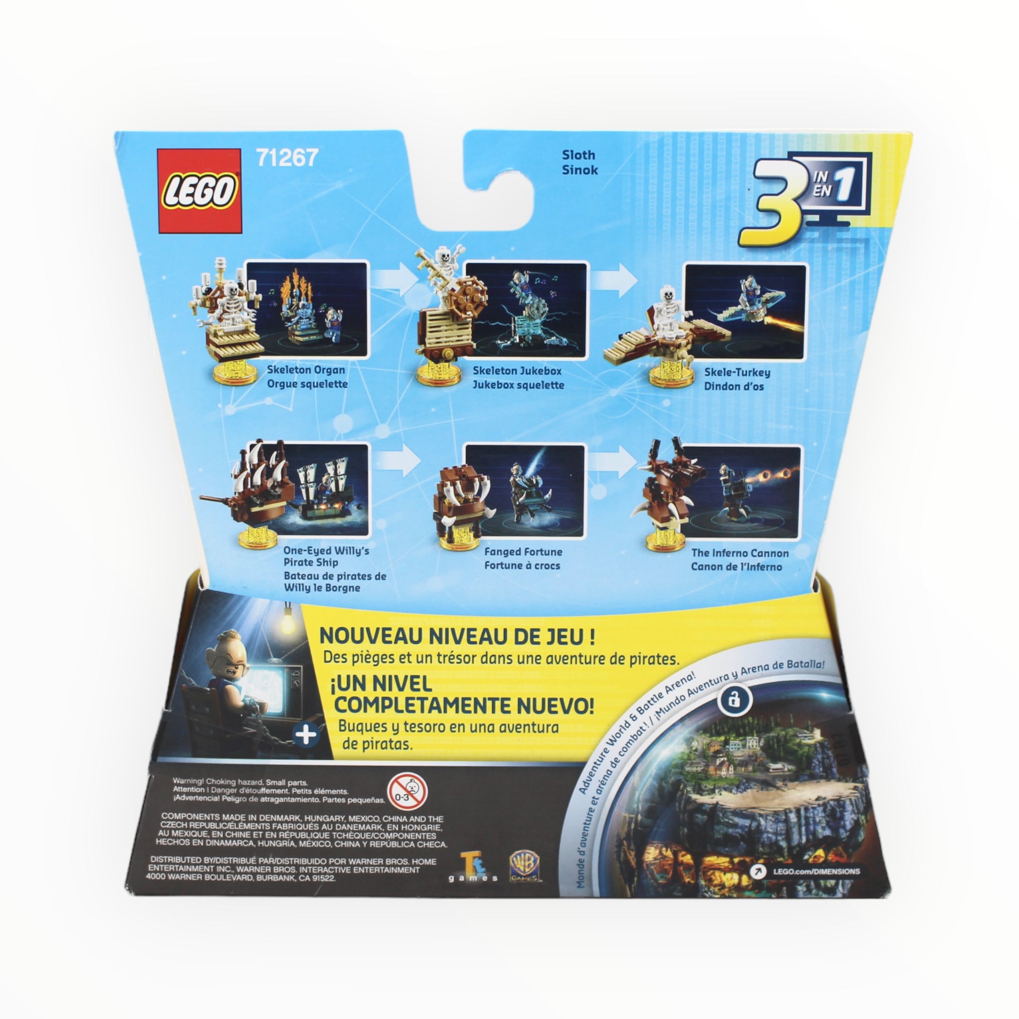Retired Set 71267 Dimensions Level Pack - The Goonies