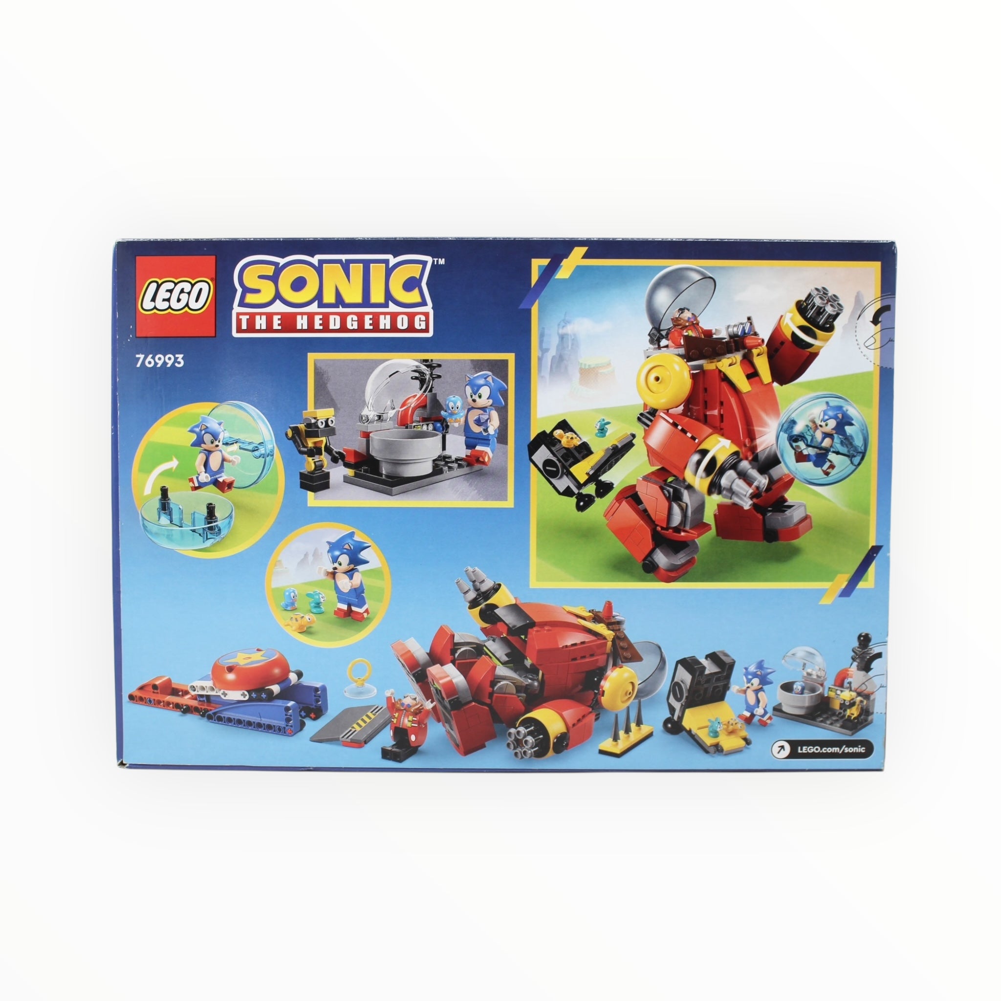 Retired Set 76993 Sonic the Hedgehog Sonic vs. Dr. Eggman’s Death Egg Robot