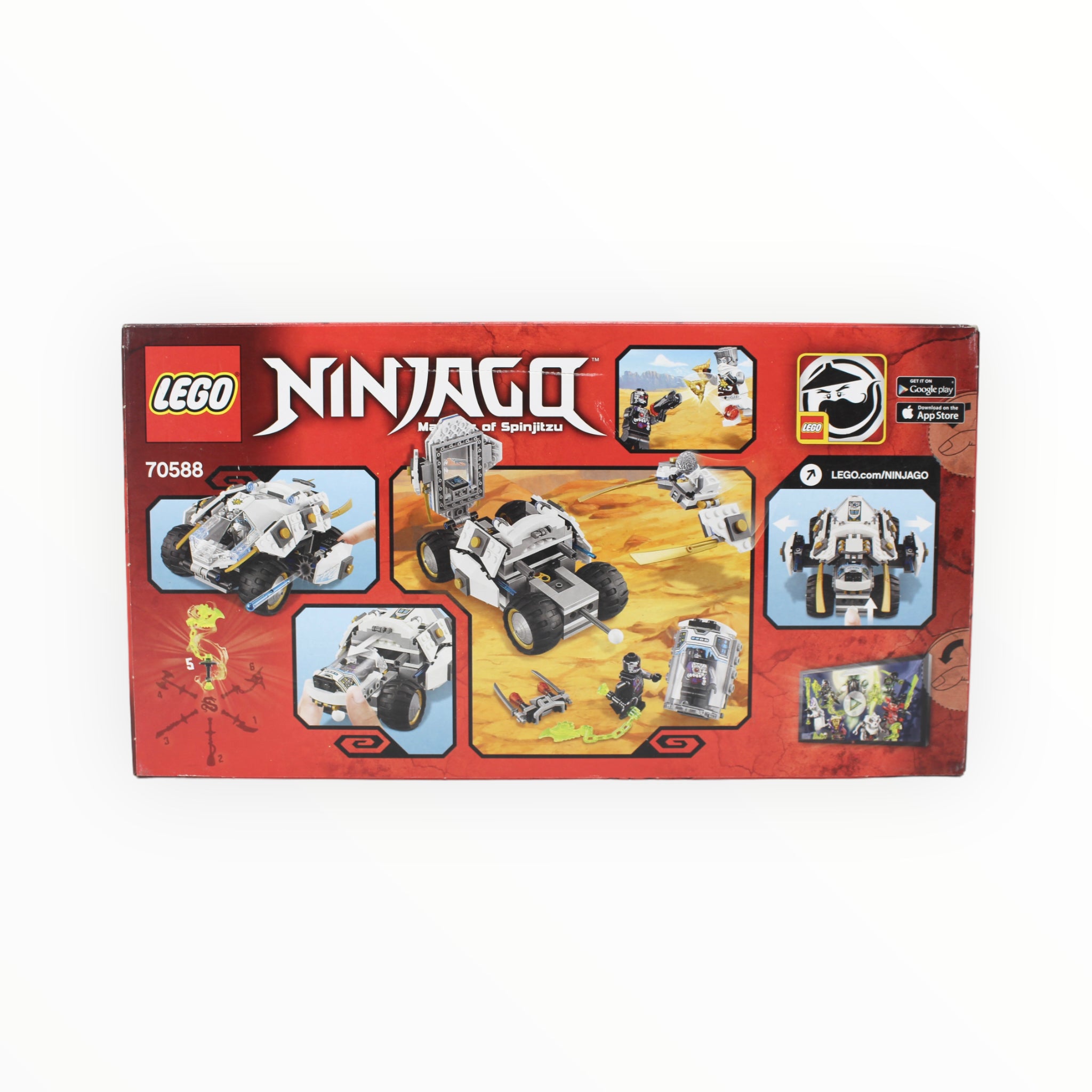 Retired Set 70588 Ninjago Titanium Ninja Tumbler