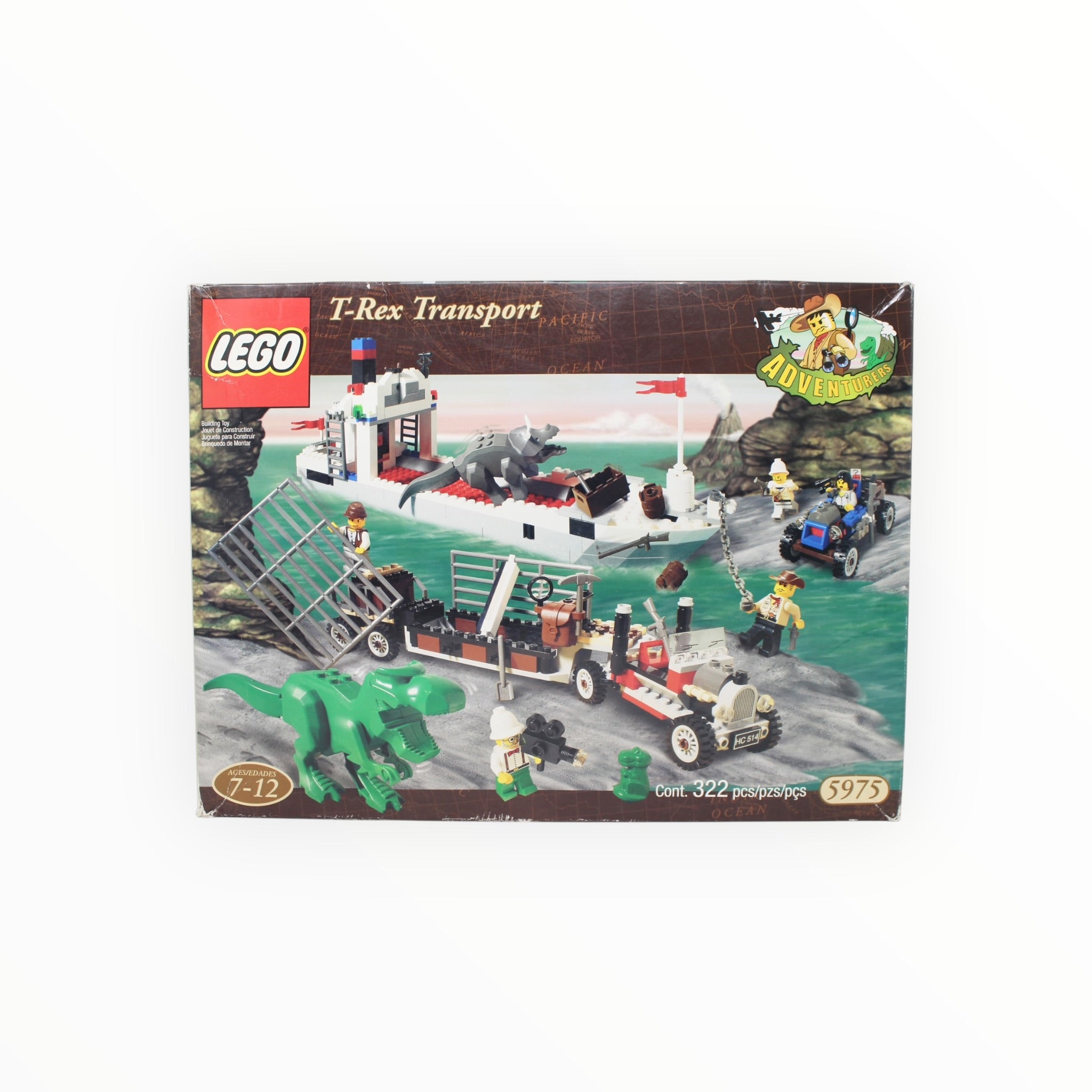 Certified Used Set 5975 Dino Island T-Rex Transport