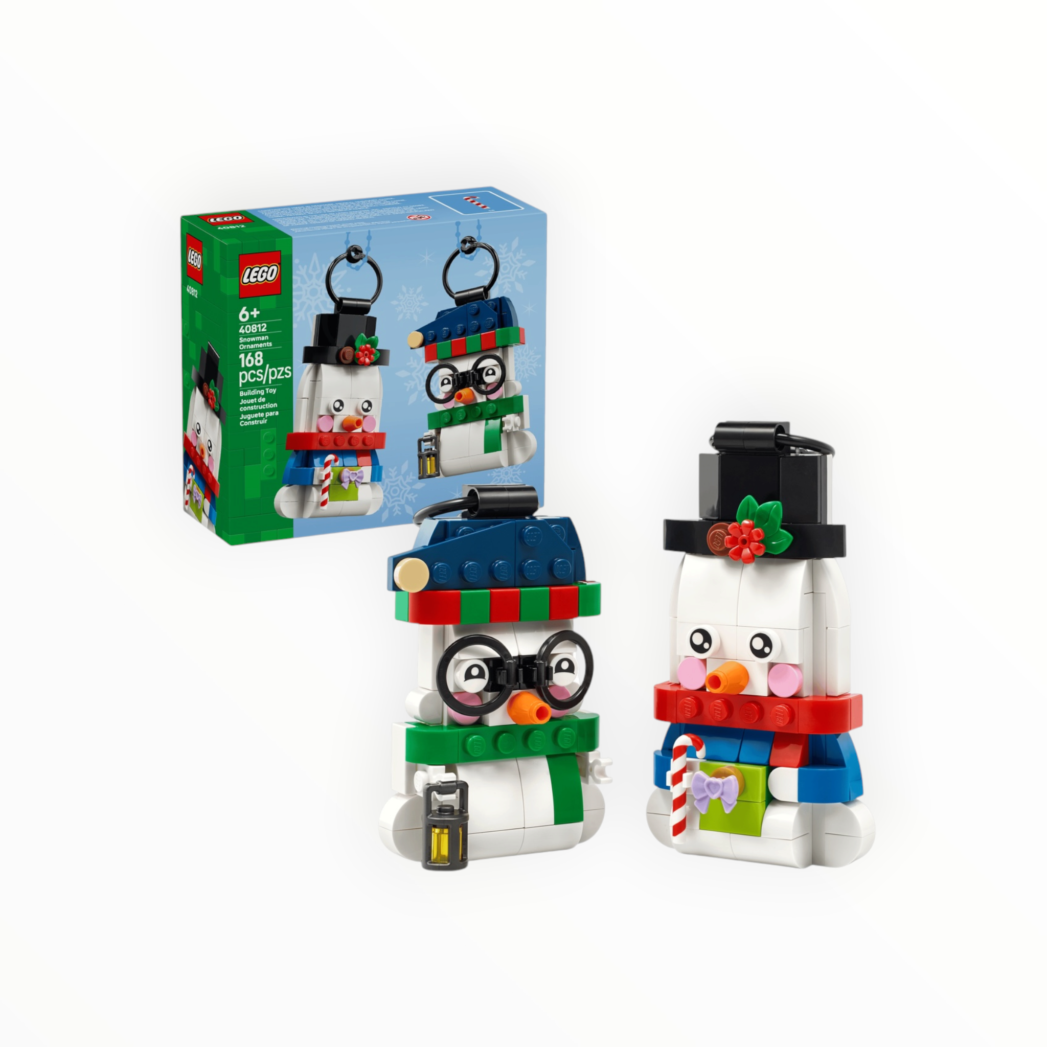 40812 Snowman Ornaments