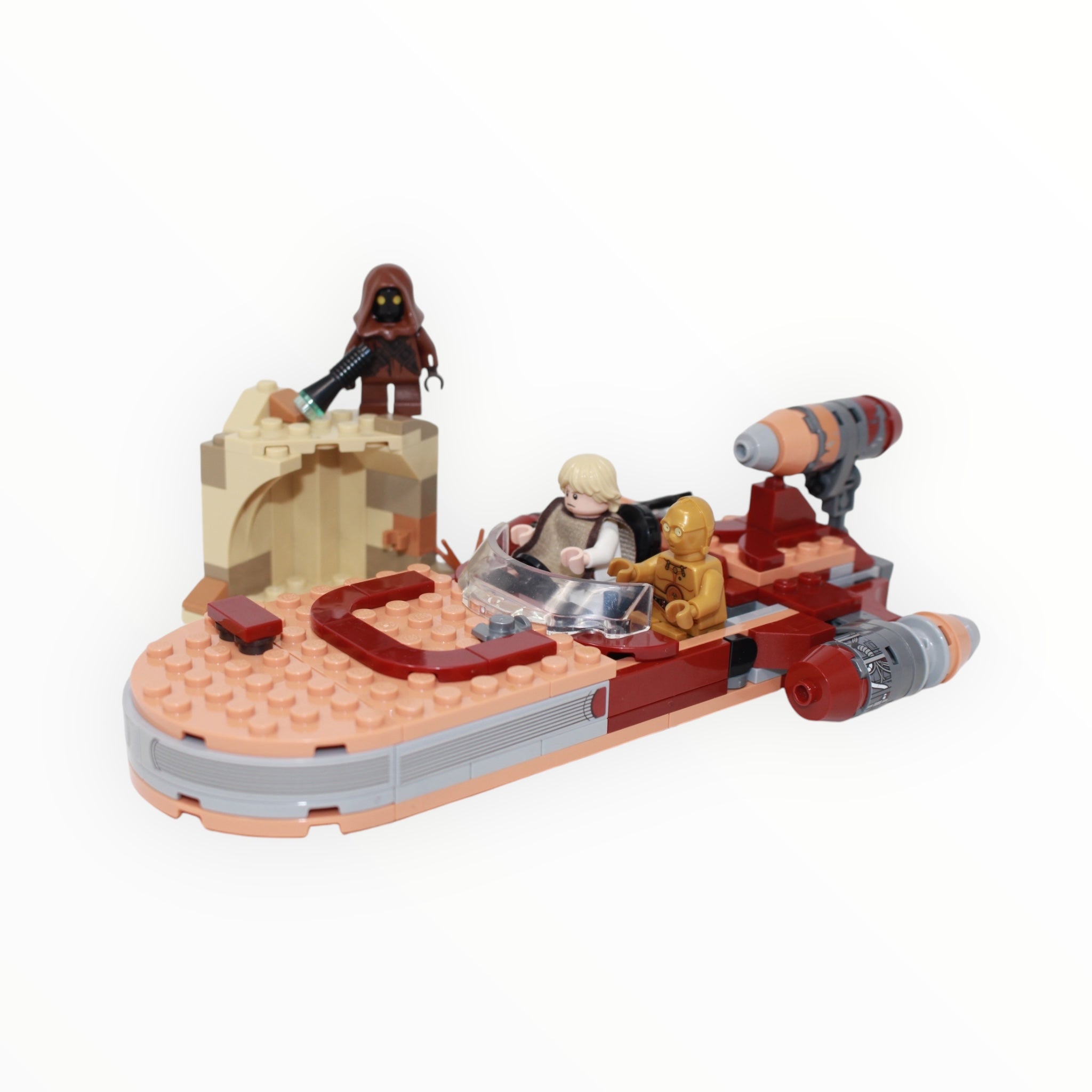 Used Set 75271 Star Wars Luke Skywalker's Landspeeder