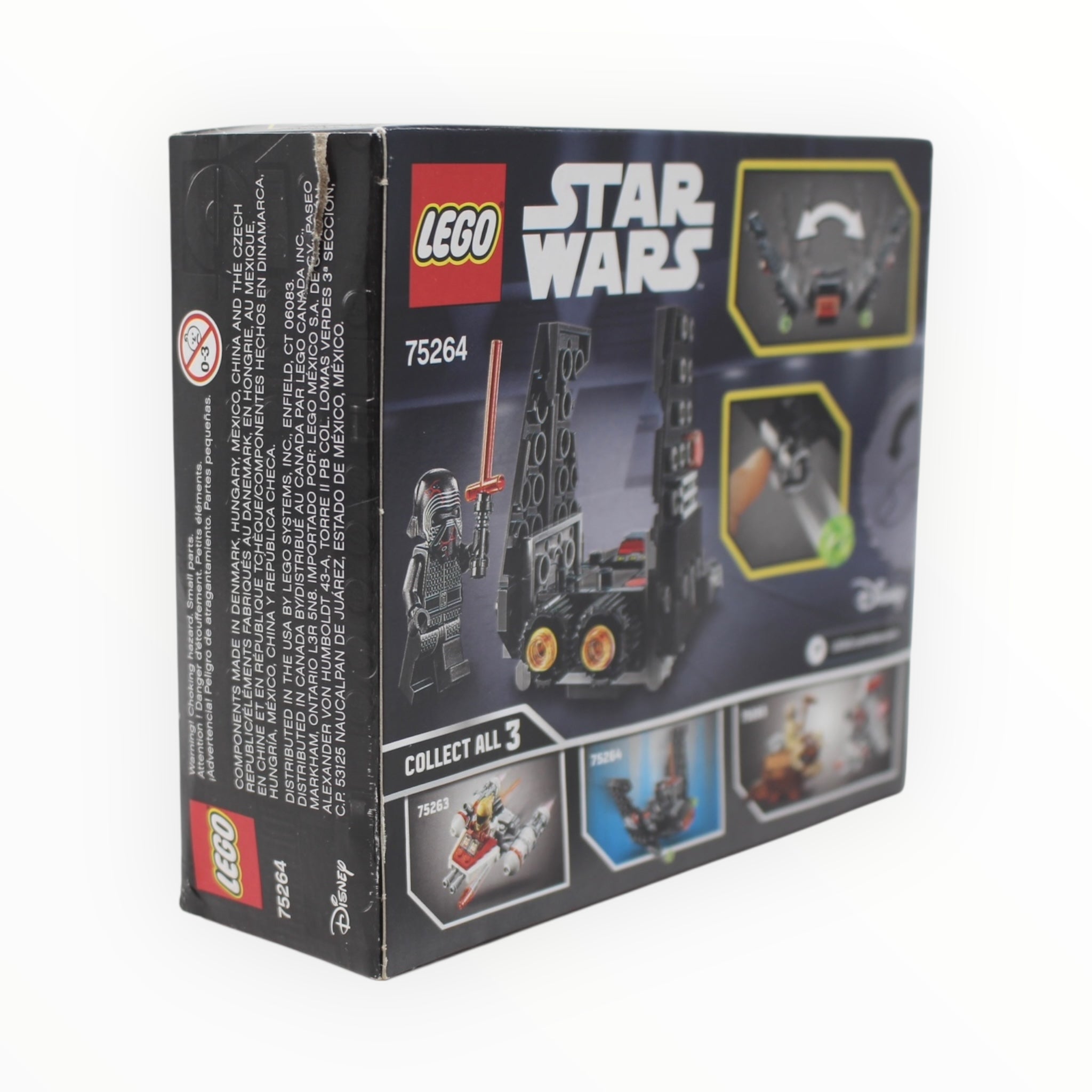 Retired Set 75264 Star Wars Kylo Ren’s Shuttle Microfighter (slight box damage)