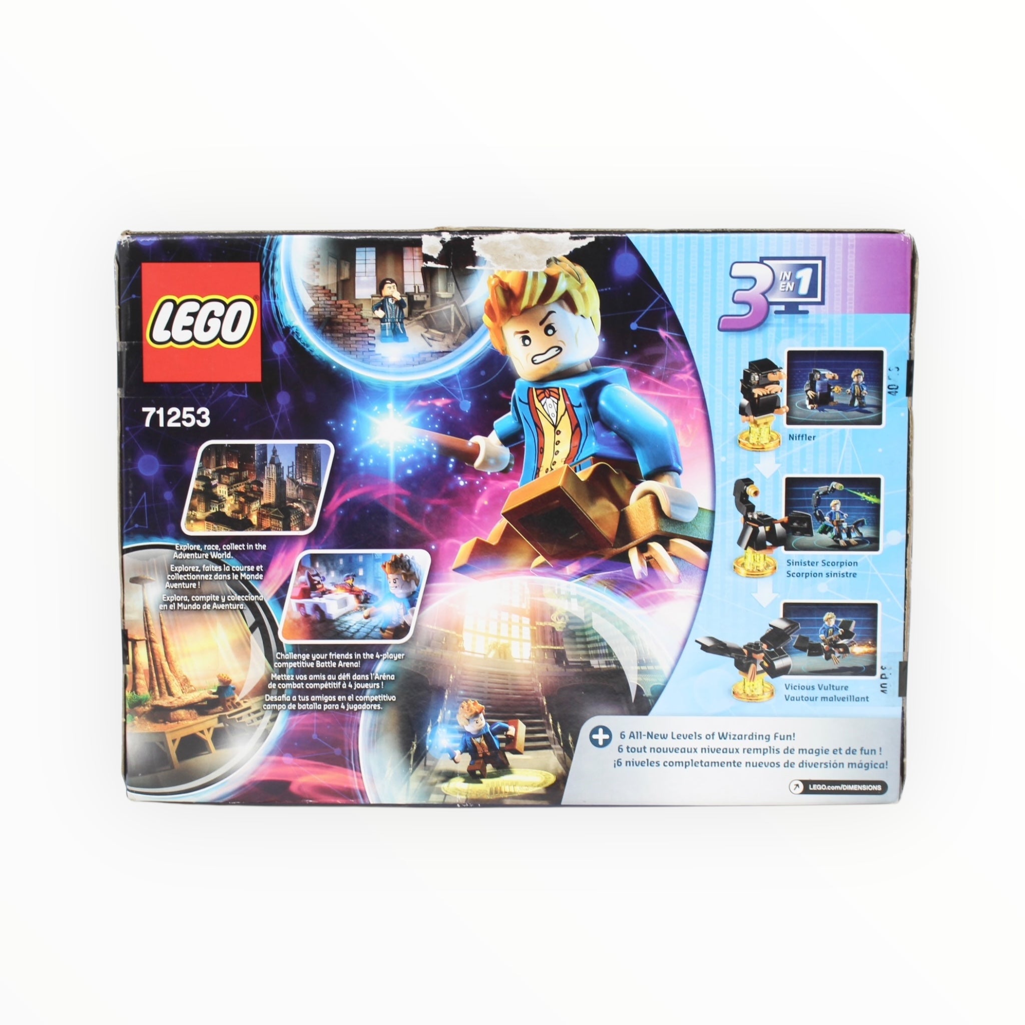 Retired Set 71253 Dimensions Story Pack - Fantastic Beasts and Where to Find Them (slightly damaged box)