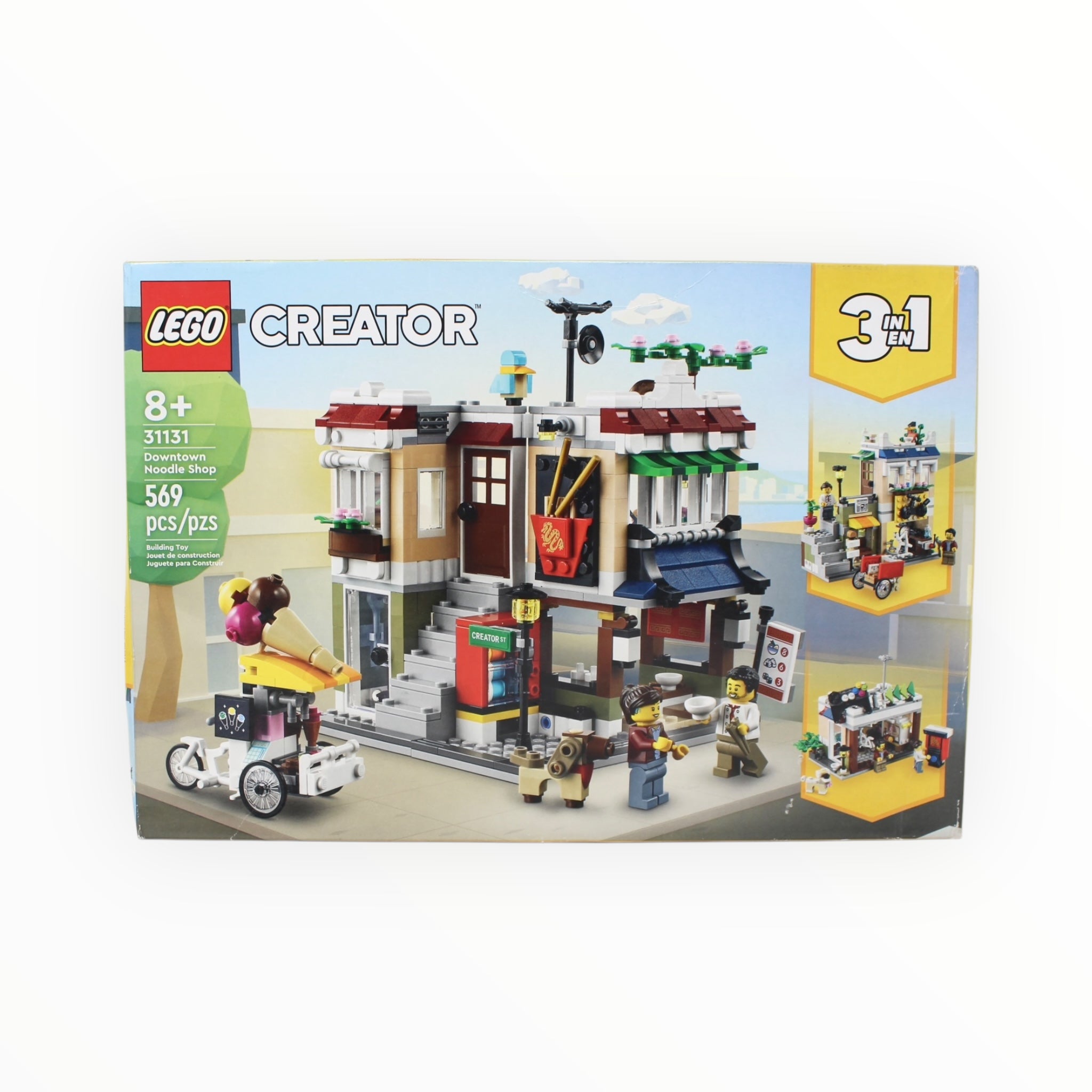 Retired Set 31131 Creator Downtown Noodle Shop (damaged box)