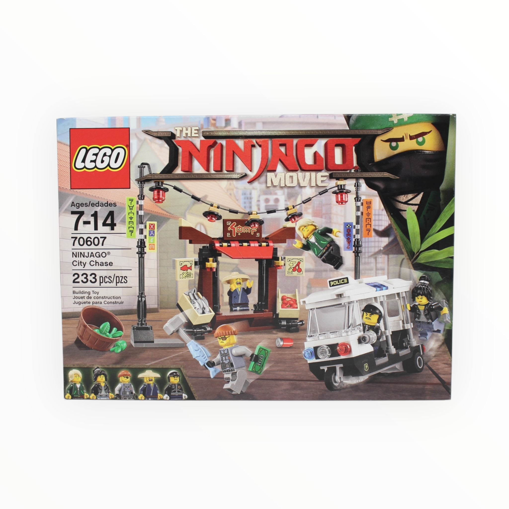 Retired Set 70607 The Ninjago Movie Ninjago City Chase