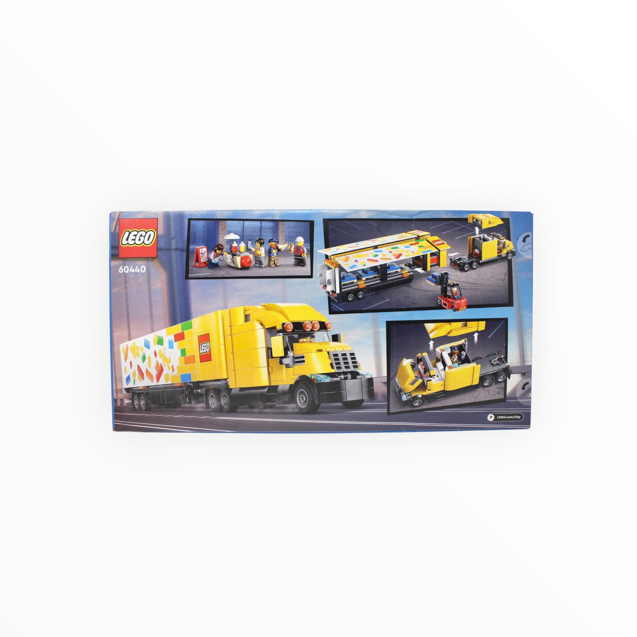 60440 City Yellow Delivery Truck (some box damage)