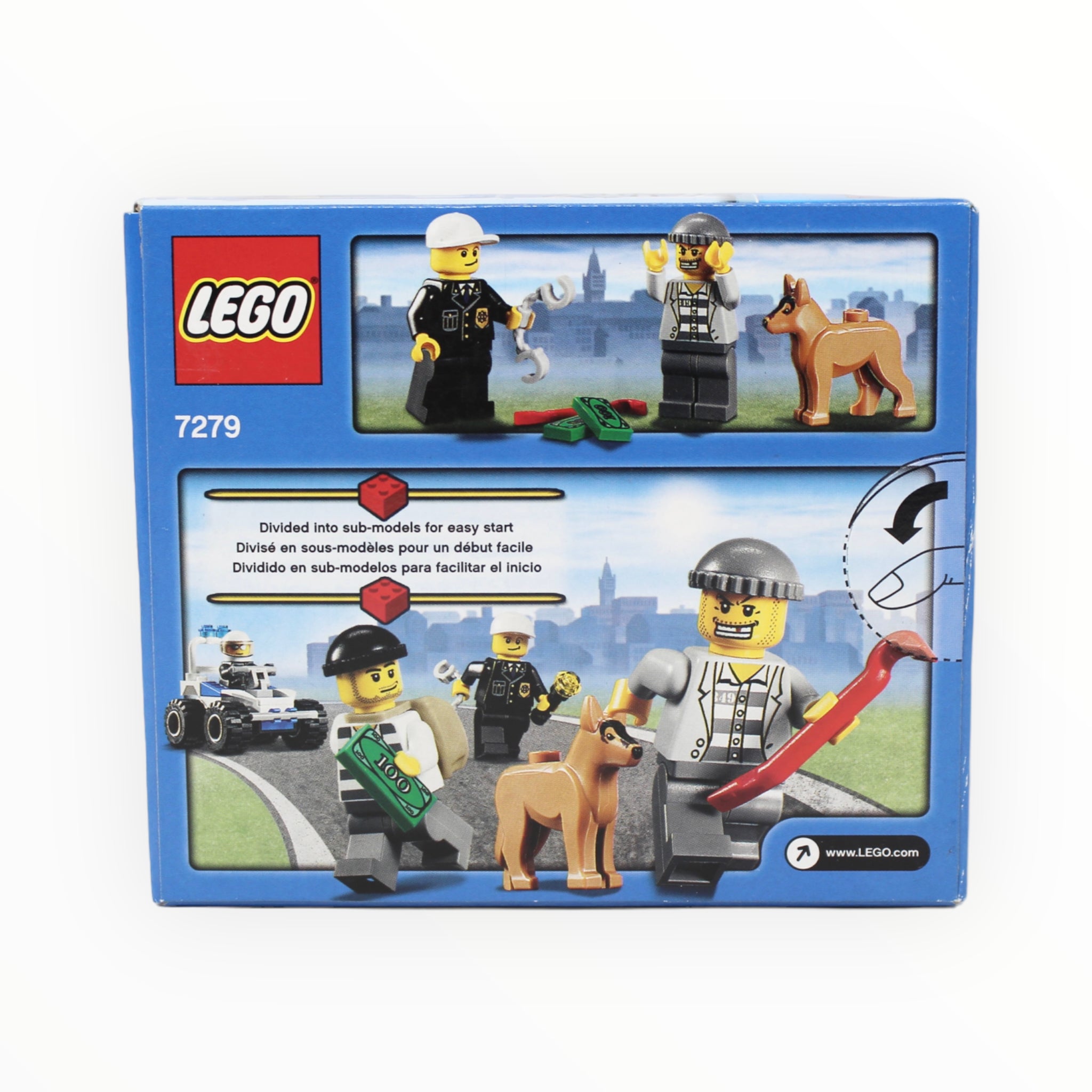 Retired Set 7279 City Police Minifigure Collection
