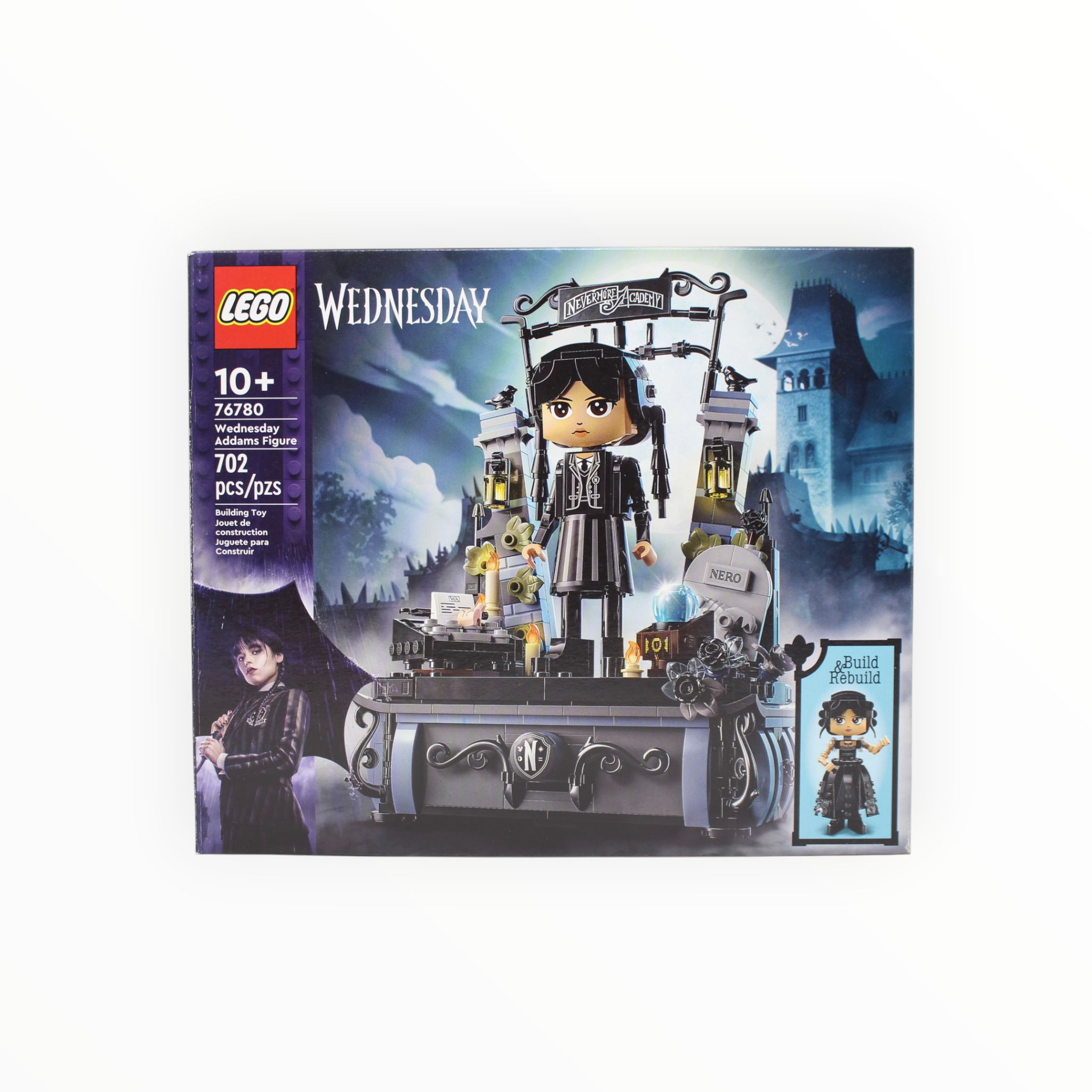 Certified Used Set 76780 Wednesday Addams Figure
