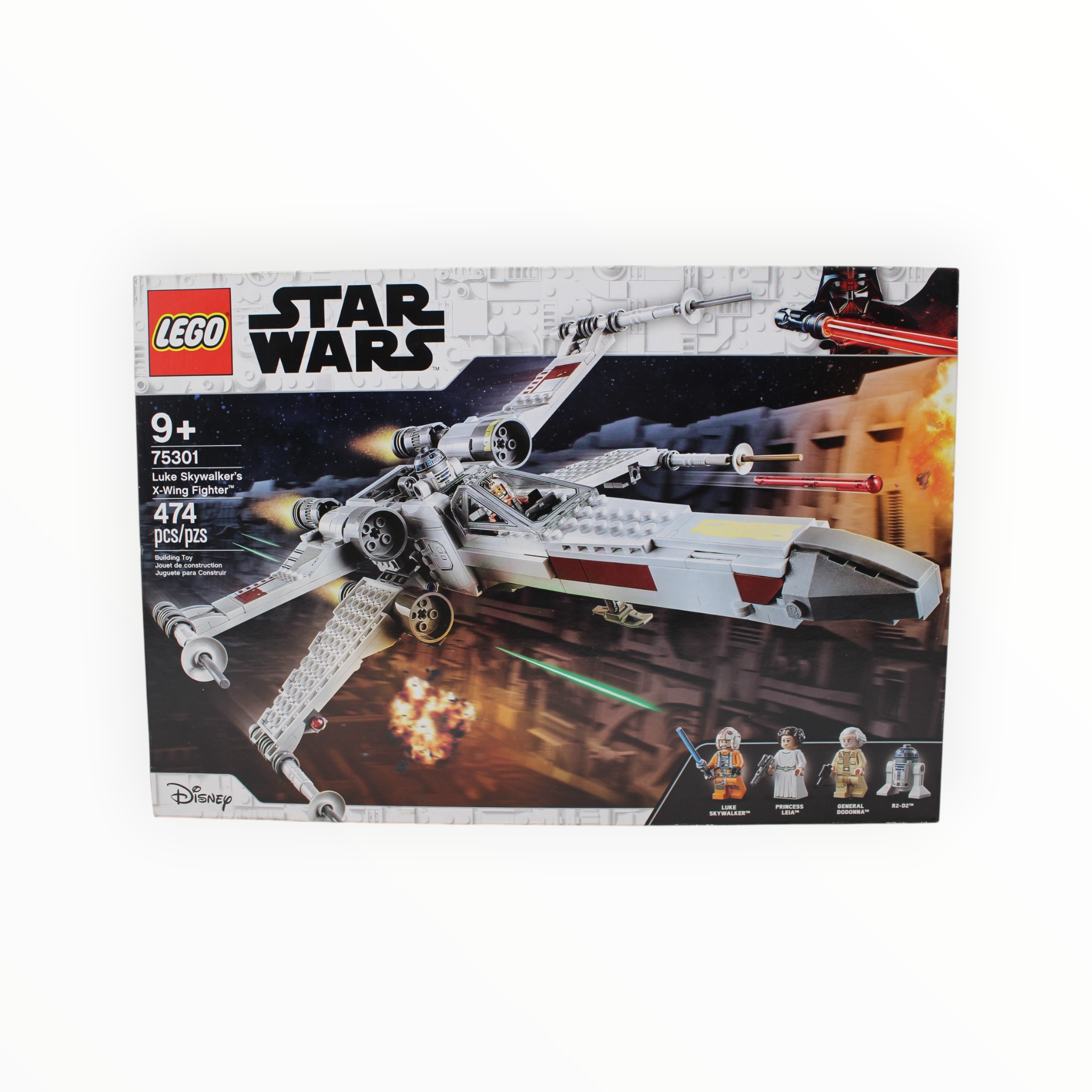 Retired Set 75301 Star Wars Luke Skywalker’s X-Wing Fighter (some box damage)