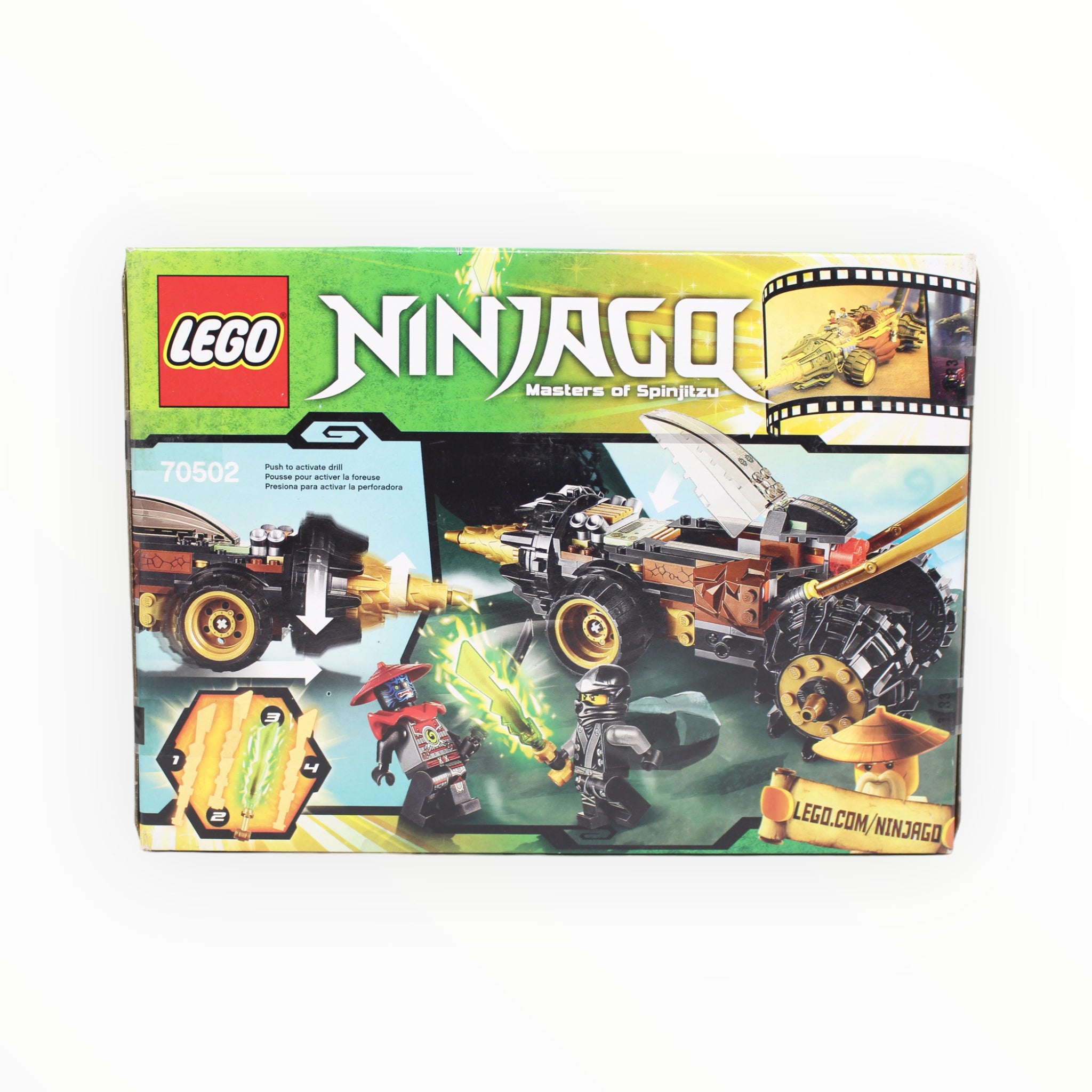 Retired Set 70502 Ninjago Cole’s Earth Driller