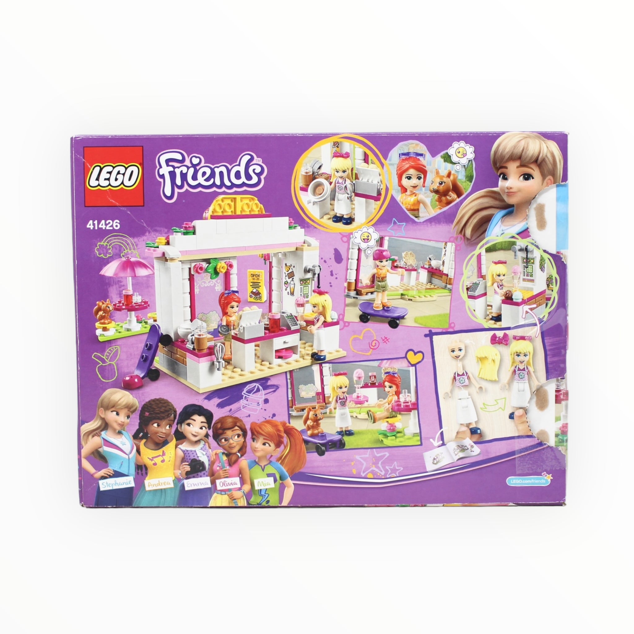 Certified Used Set 41426 Friends Heartlake City Park Café