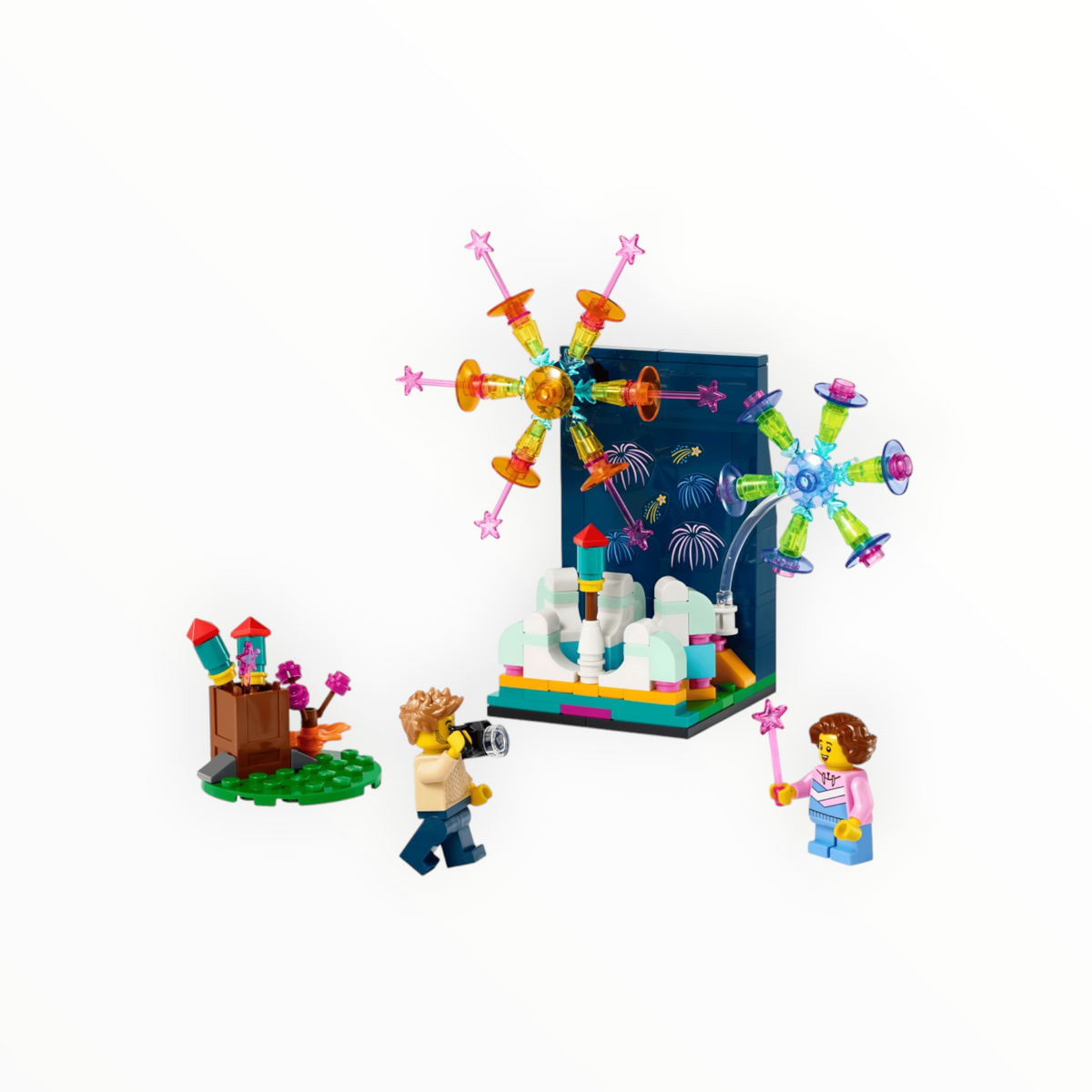 Retired Set 40689 LEGO Fireworks Celebration