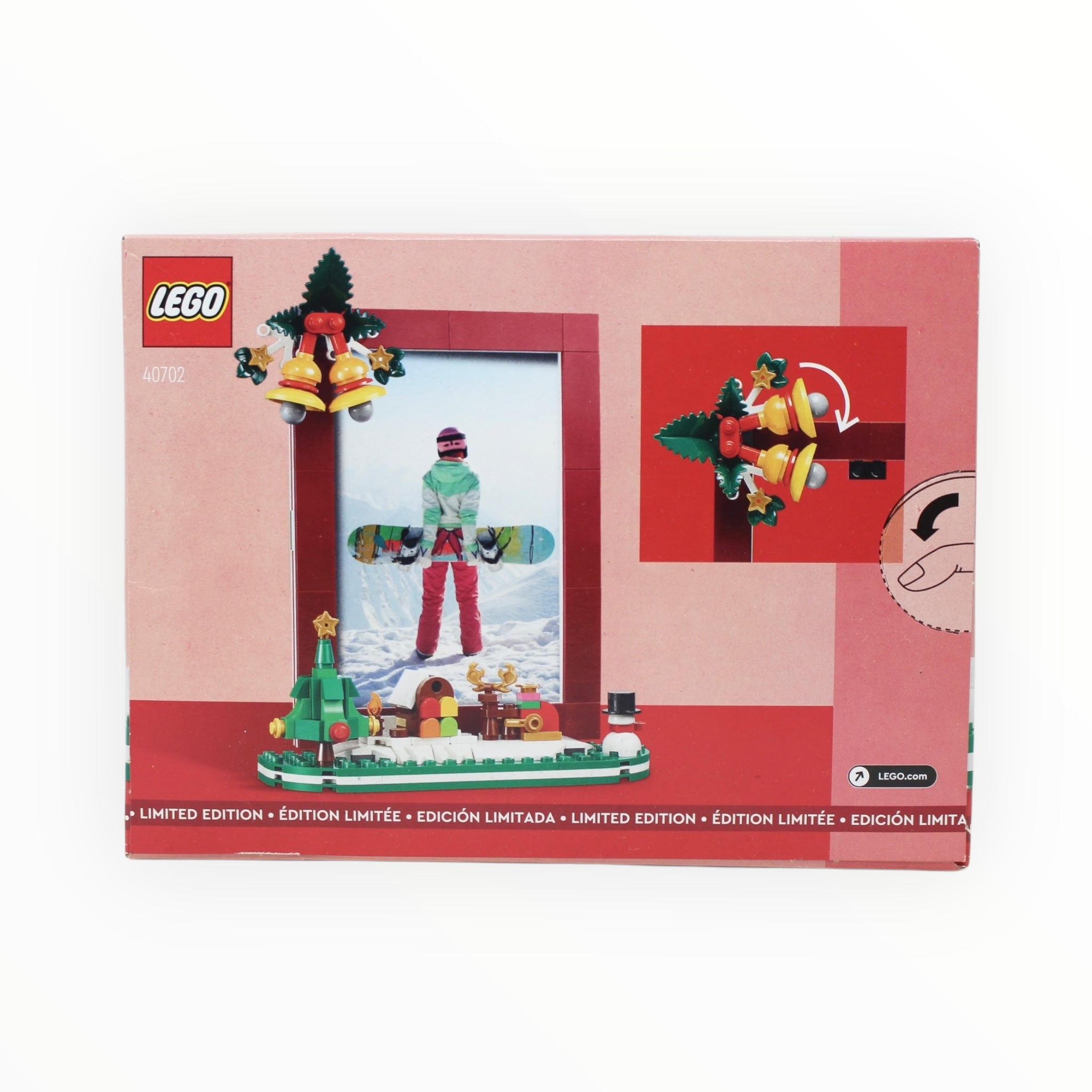 Retired Set 40702 LEGO Christmas Picture Frame