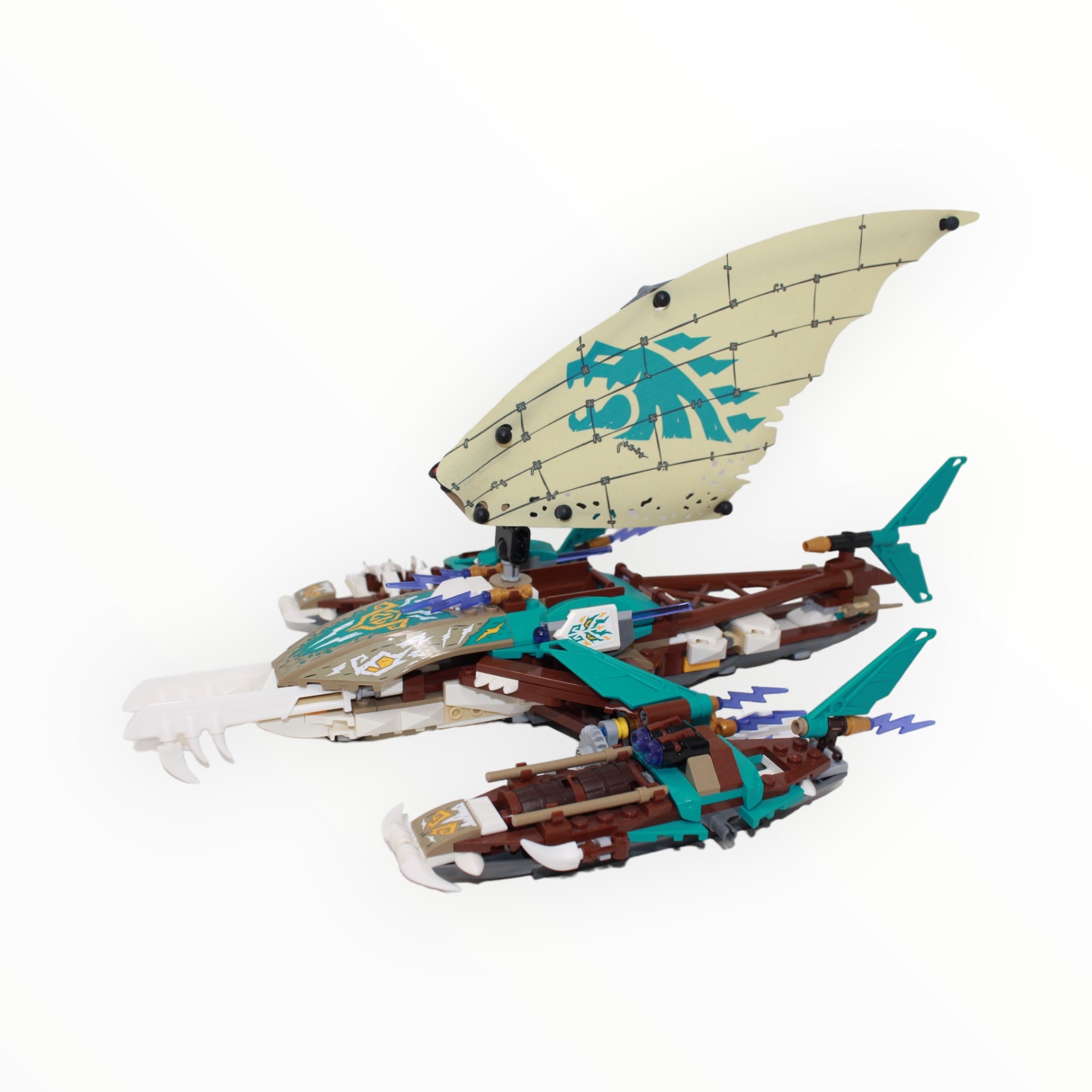 Used Set 71748 Ninjago Catamaran Sea Battle