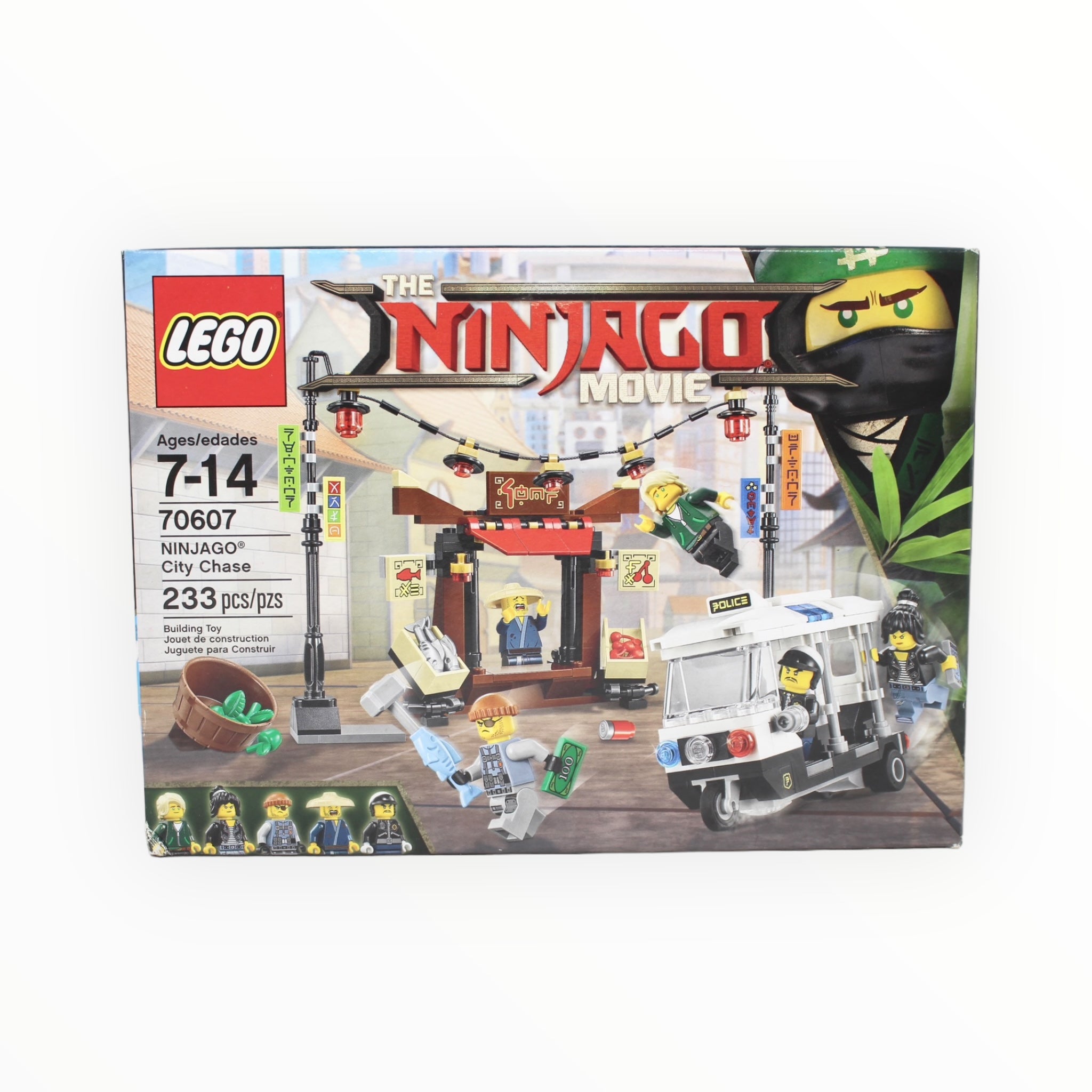 Certified Used Set 70607 The Ninjago Movie NINJAGO City Chase