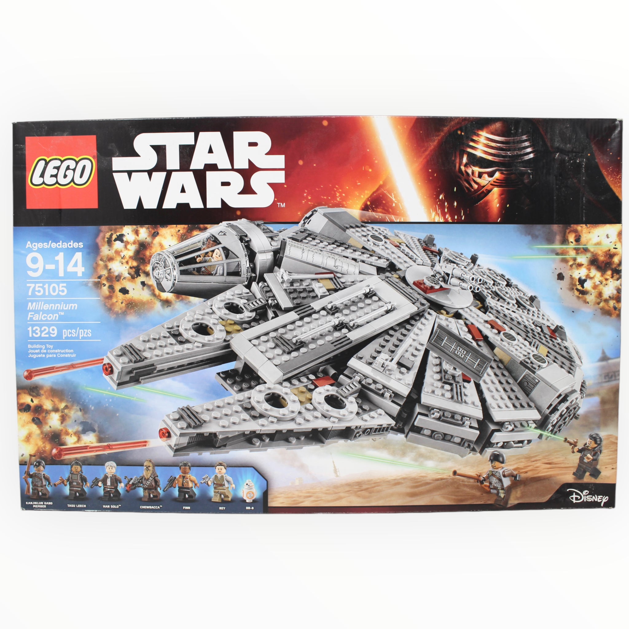 Retired Set 75105 Star Wars Millennium Falcon (damaged box)