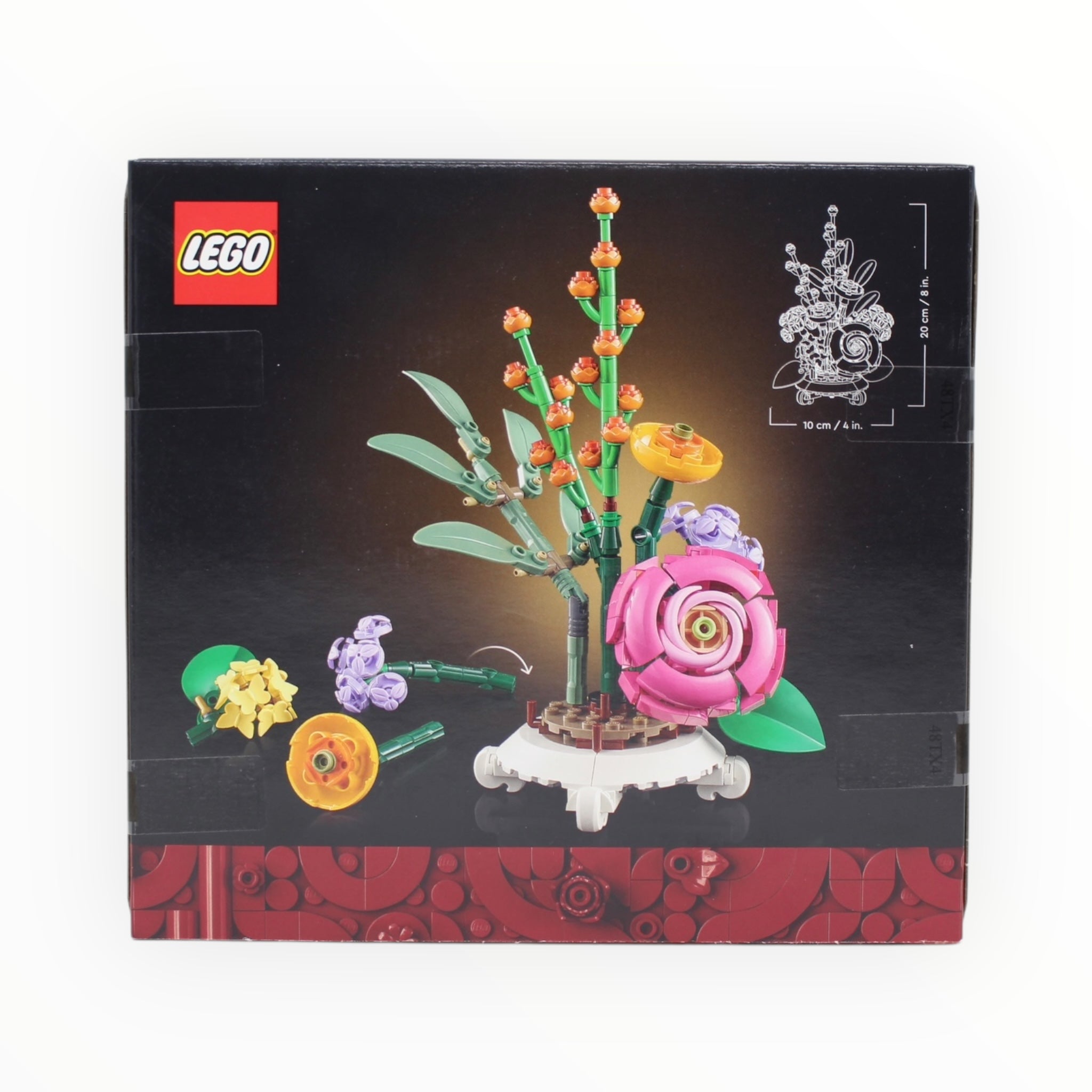 Retired Set 40762 Botanicals Mixed Flowerpot