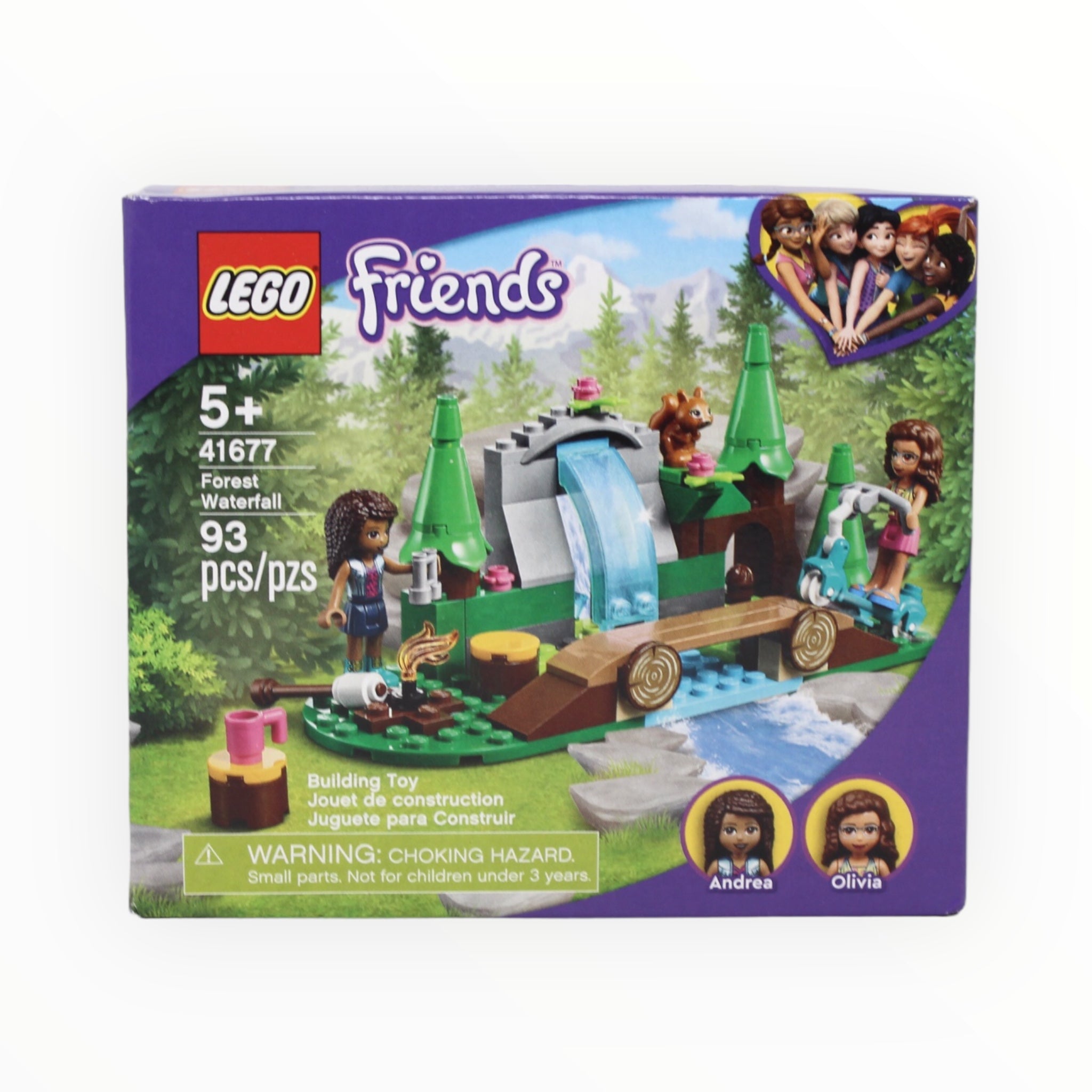 Retired Set 41677 Friends Forest Waterfall