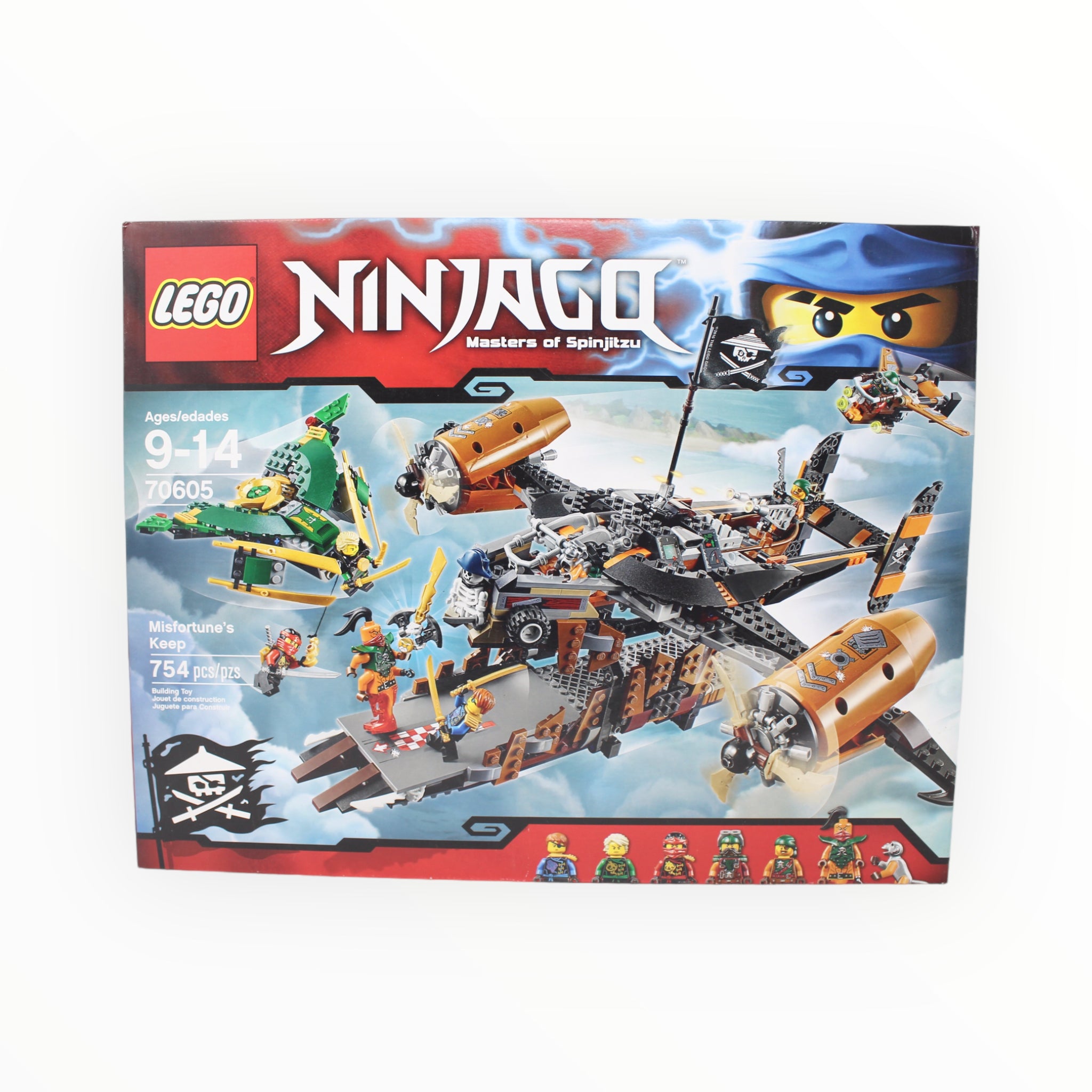 Retired Set 70605 Ninjago Misfortune’s Keep