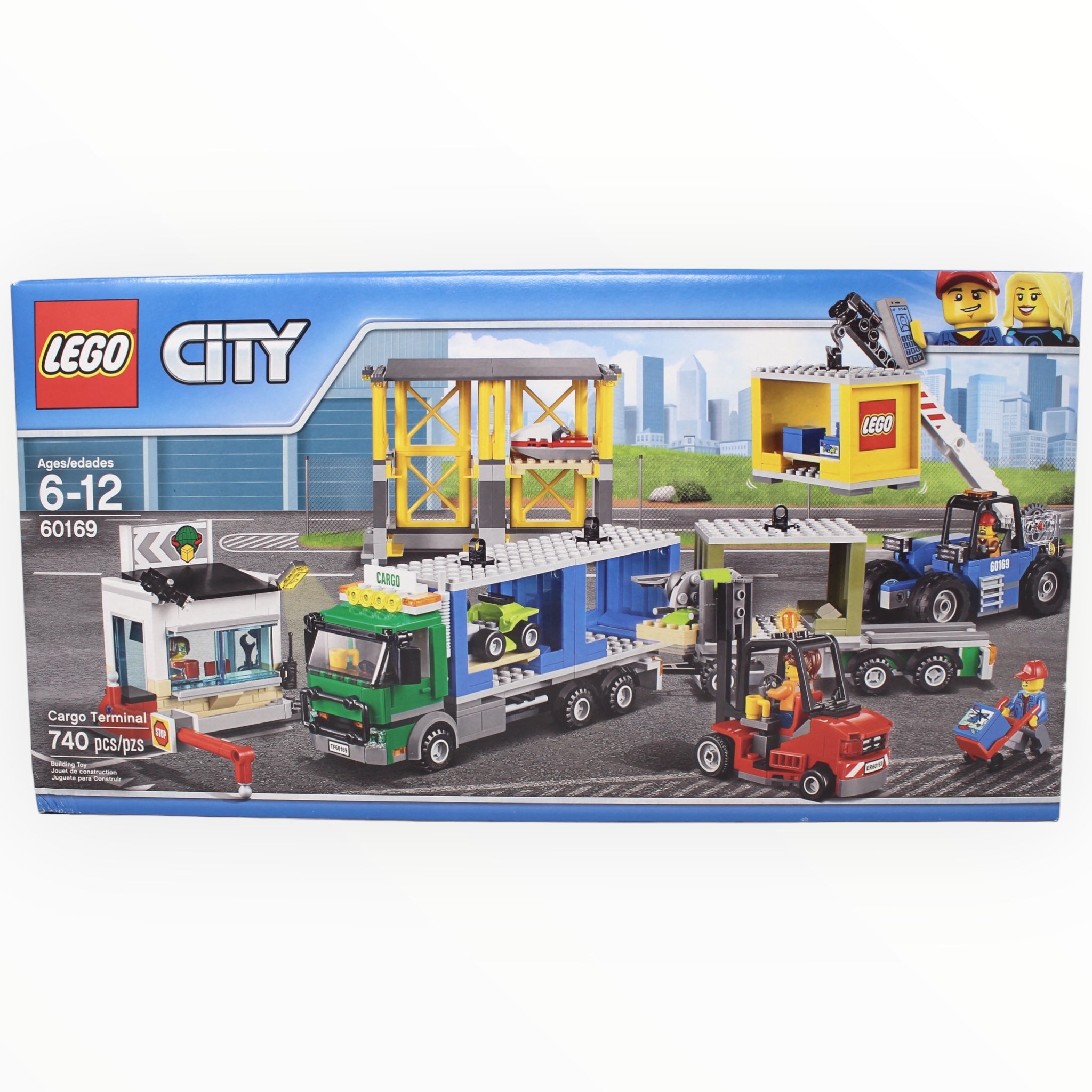 Retired Set 60169 City Cargo Terminal