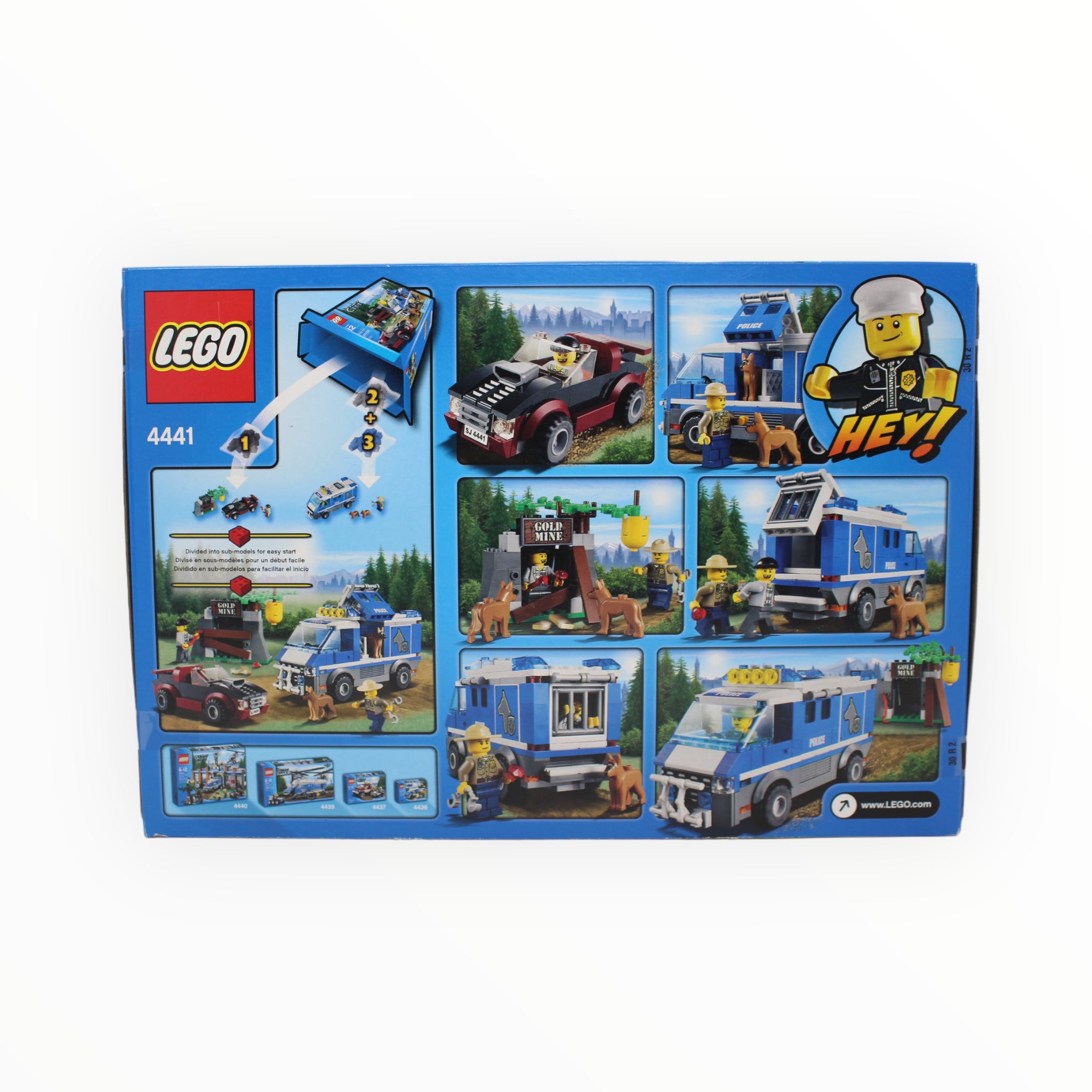 Retired Set 4441 City Police Dog Van