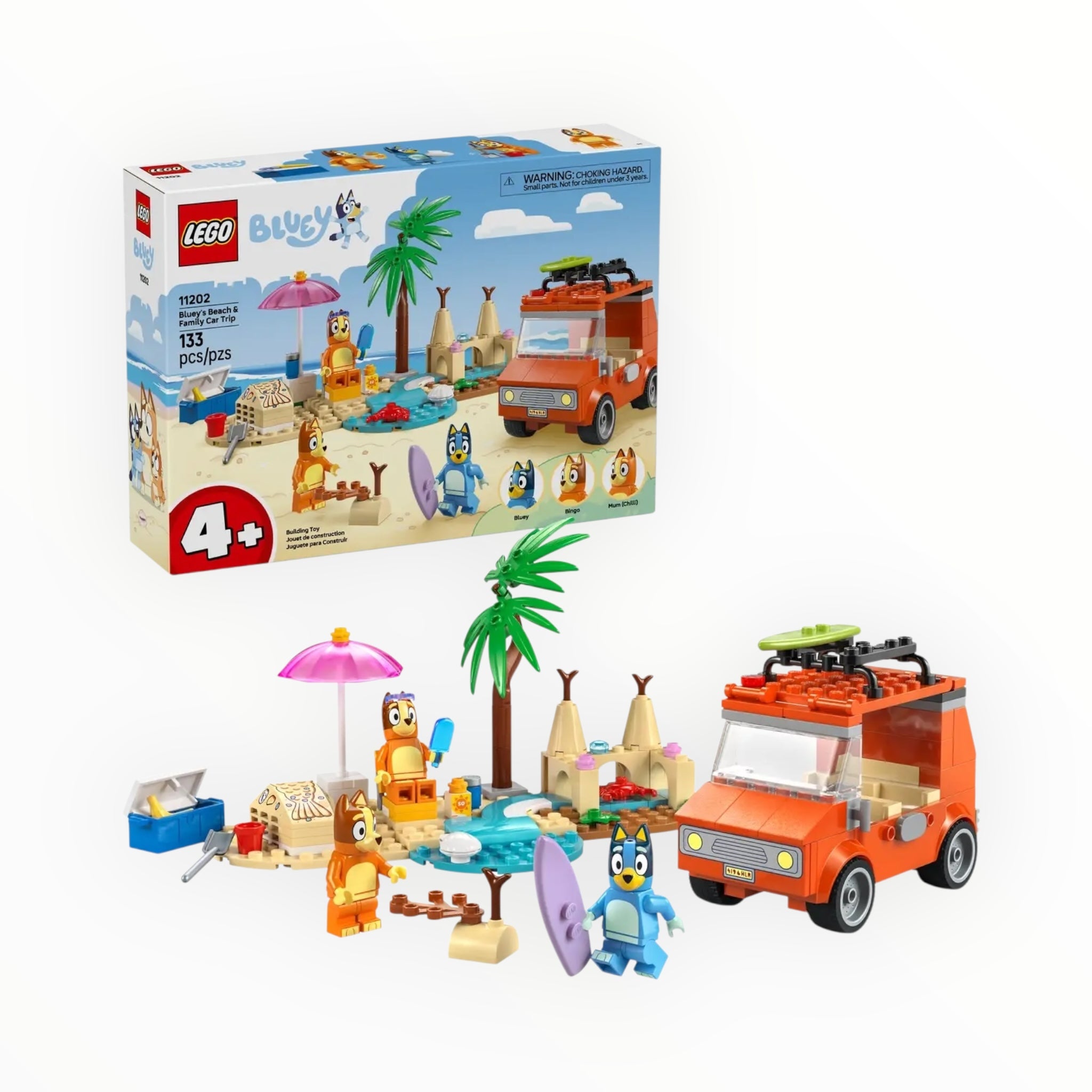 11202 LEGO Bluey’s Beach & Family Car Trip