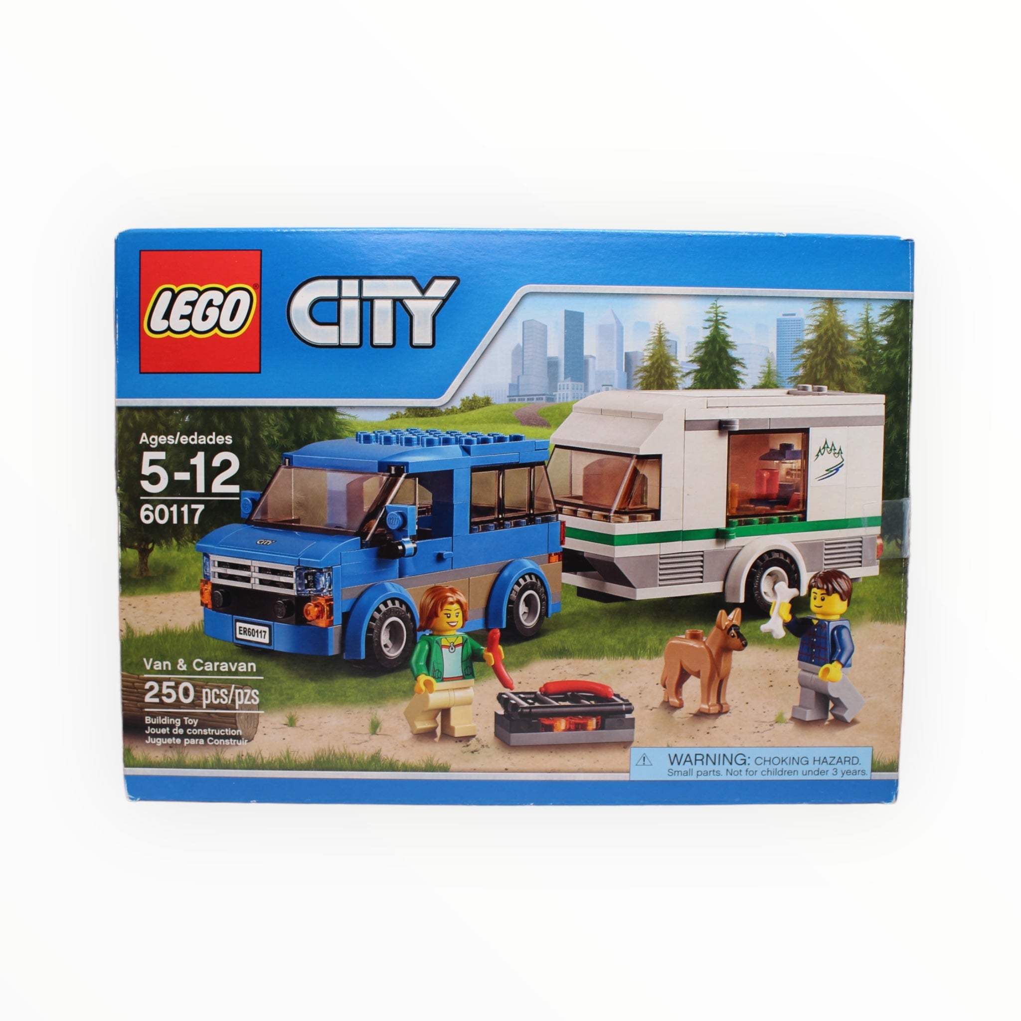Certified Used Set 60117 City Van & Caravan