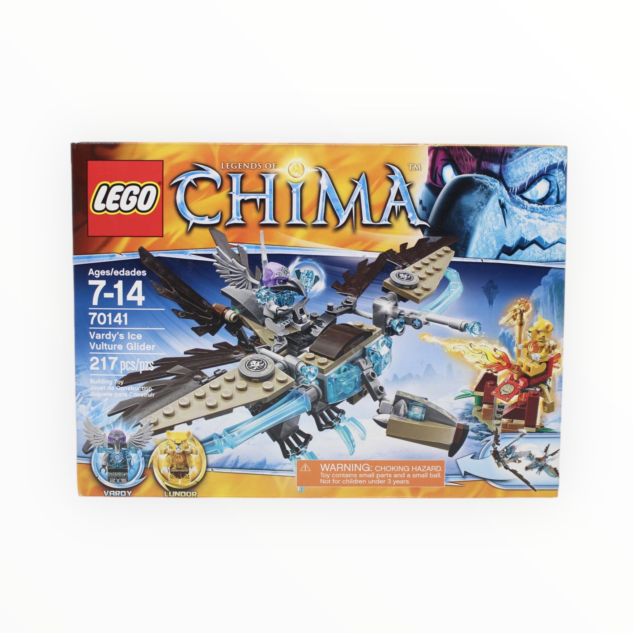 Retired Set 70141 Chima Vardy’s Ice Vulture Glider