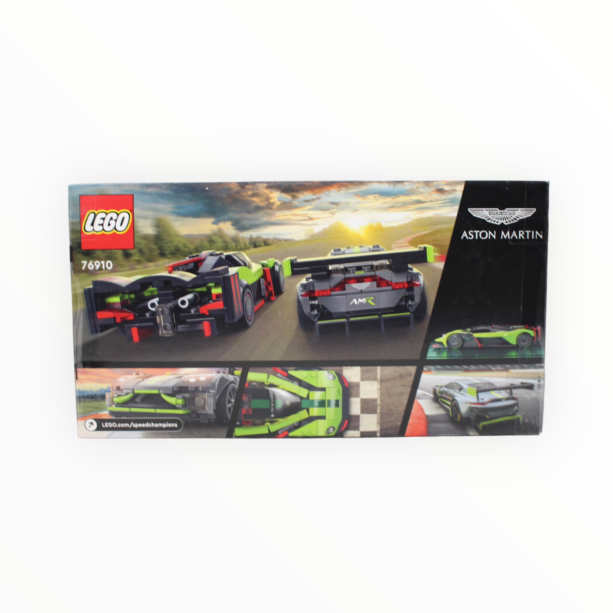 Certified Used Set 76910 Speed Champions Aston Martin Valkyrie AMR Pro and Aston Martin Vantage GT3