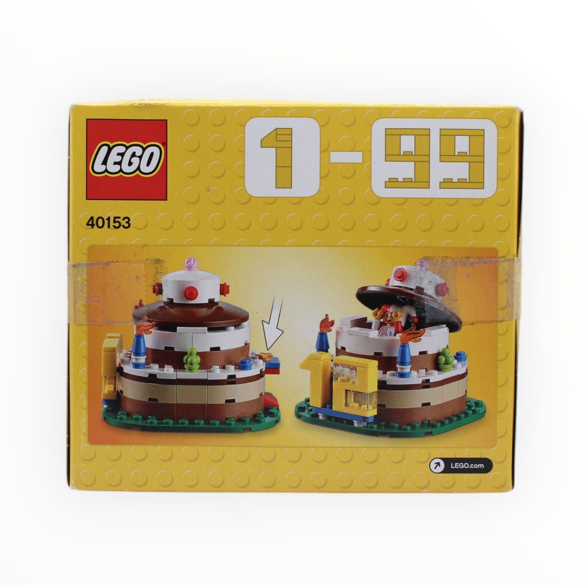 Certified Used Set 40153 LEGO Birthday Table Decoration (open box, sealed bags)