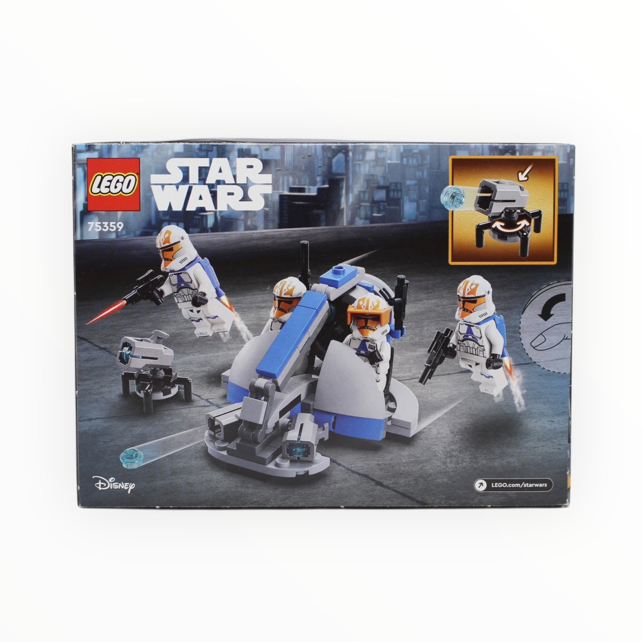 Retired Set 75359 Star Wars Ahsoka’s Clone Trooper Battle Pack