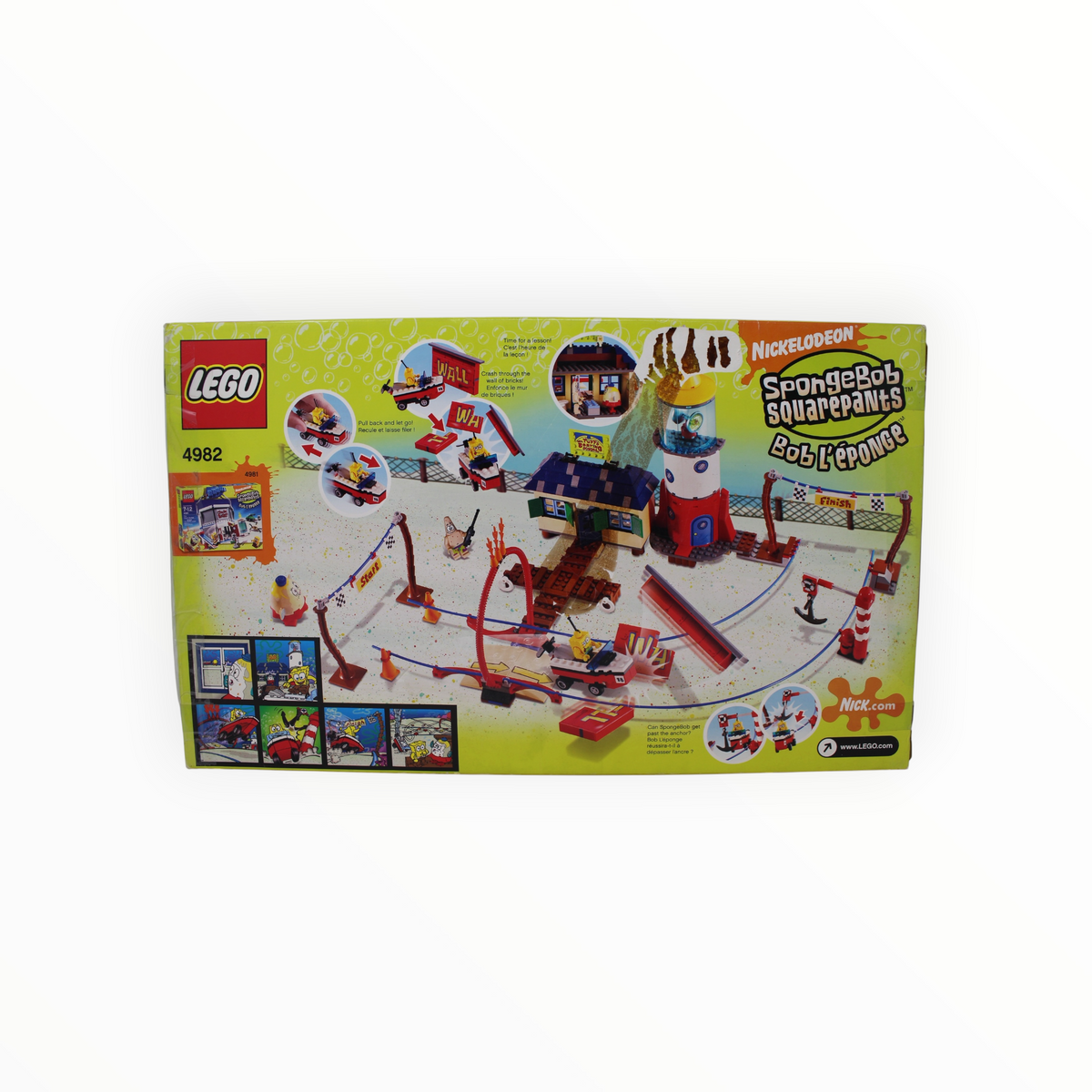 Certified Used Set 4982 SpongeBob SquarePants Mrs. Puff’s Boating School (damaged box)