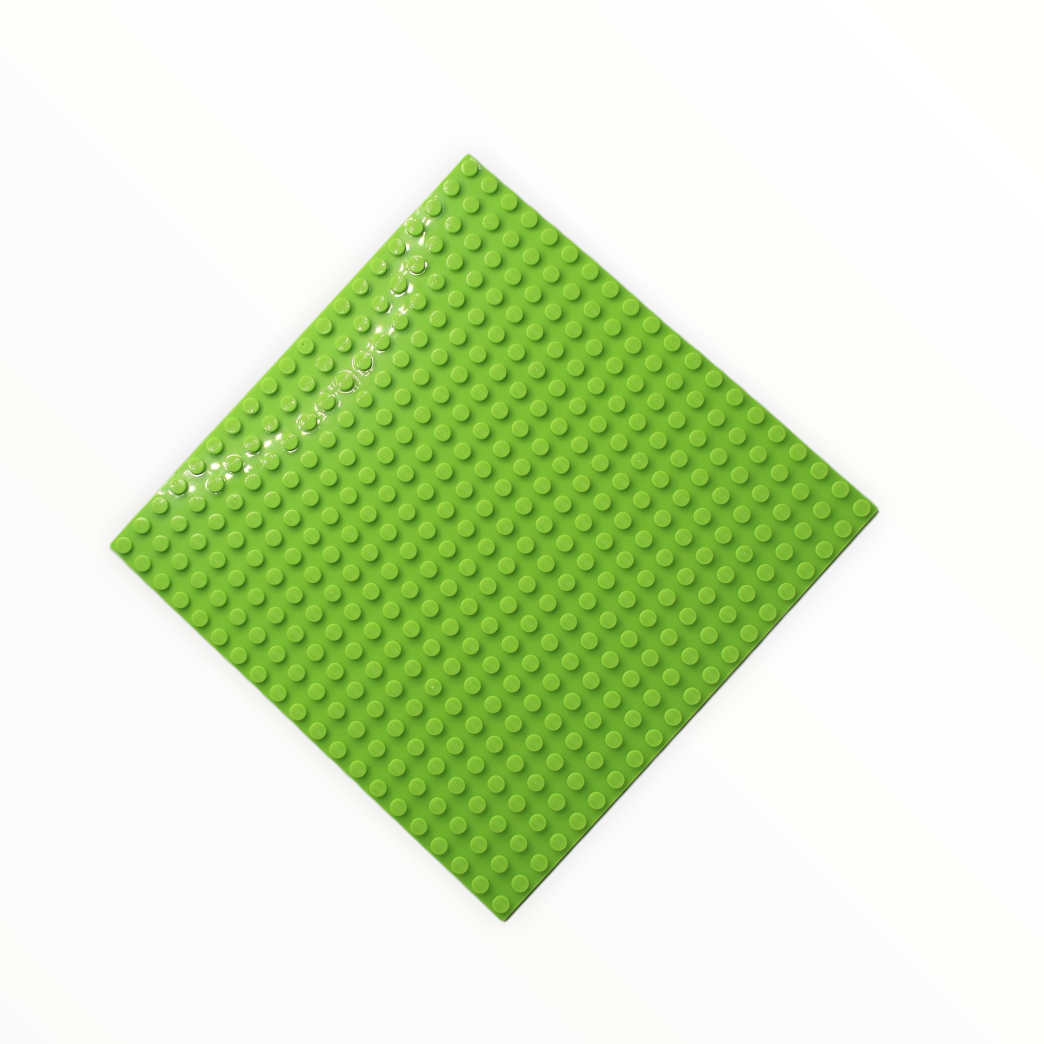 Bright Lime Green LEGO® Compatible Baseplates 6x6