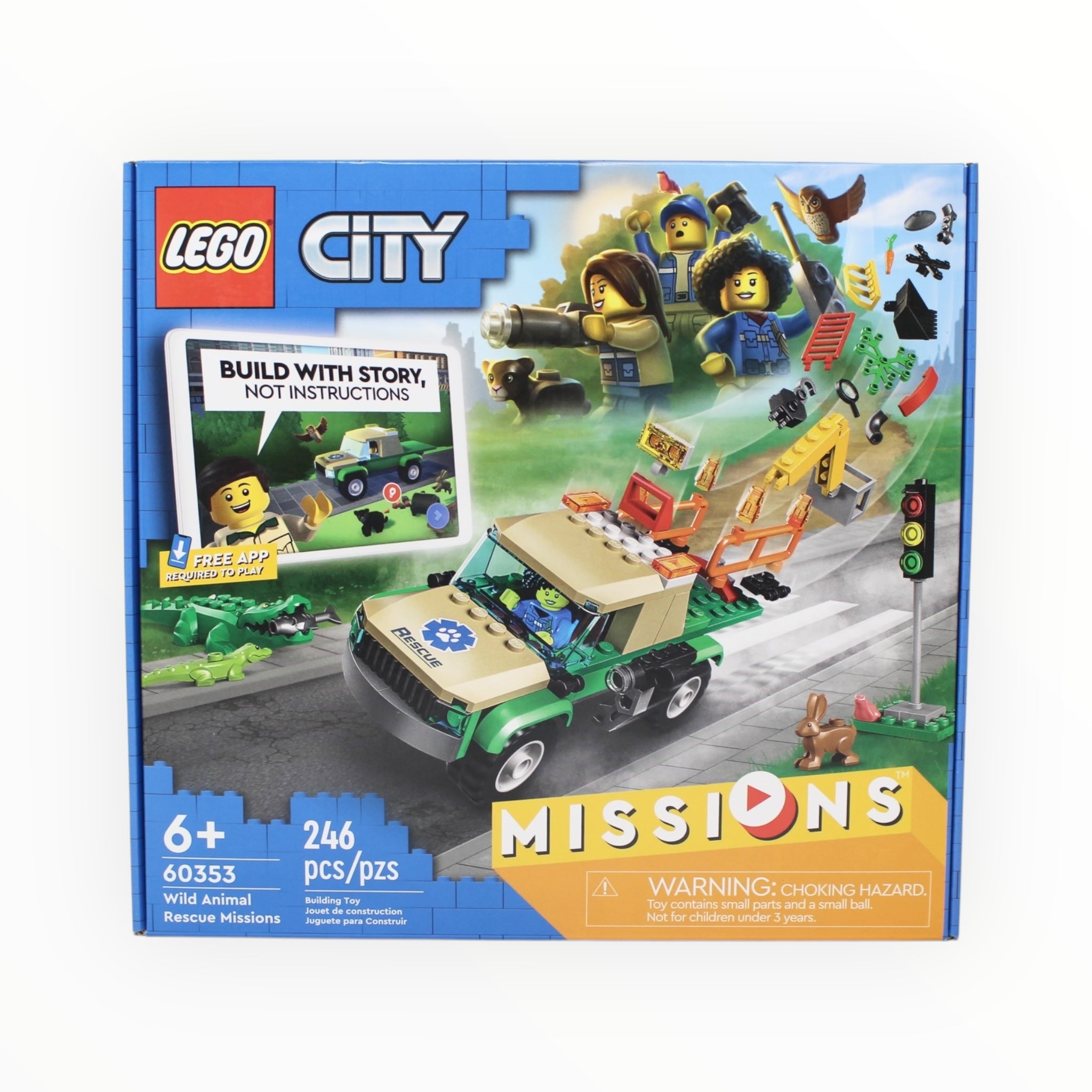 Retired Set 60353 City Wild Animal Rescue Missions