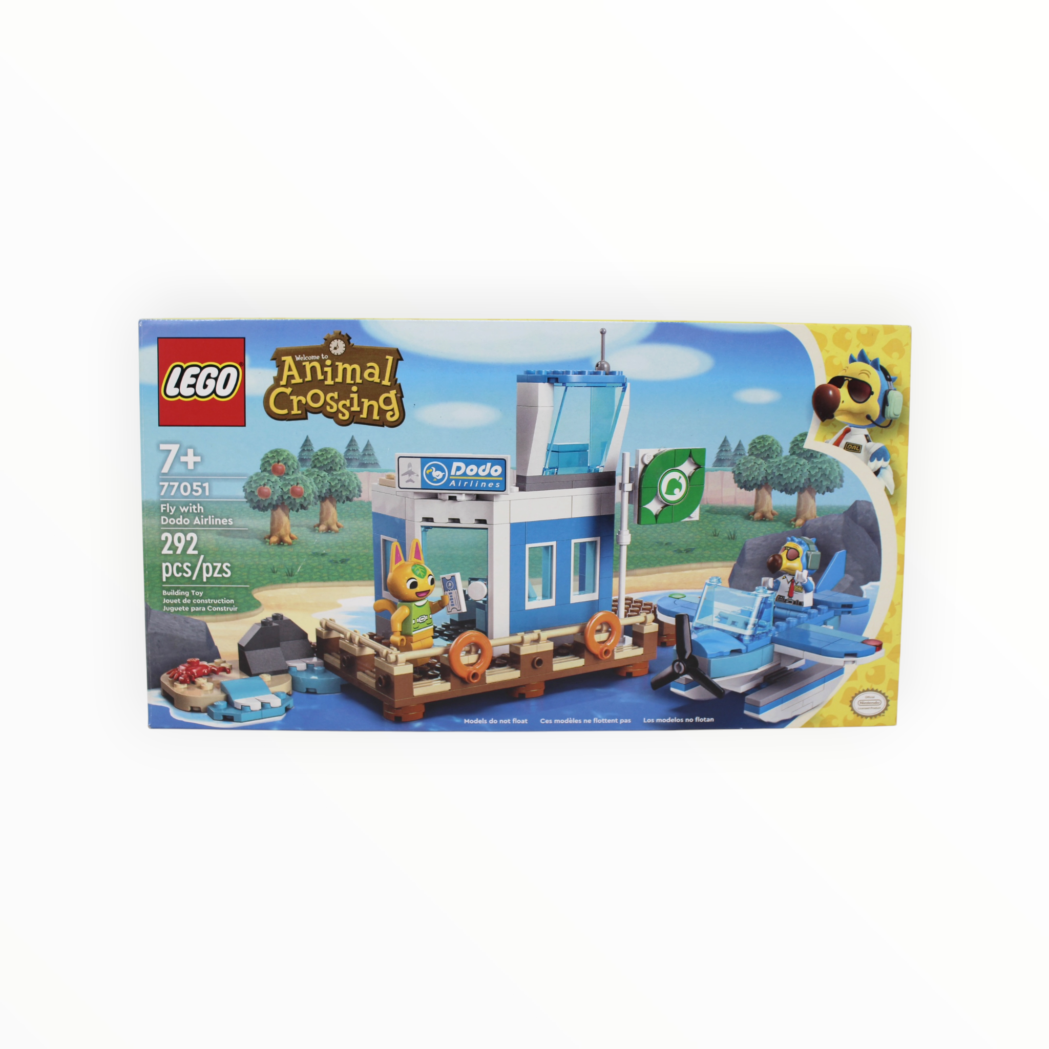 Certified Used Set 77051 Animal Crossing Fly with Dodo Airlines