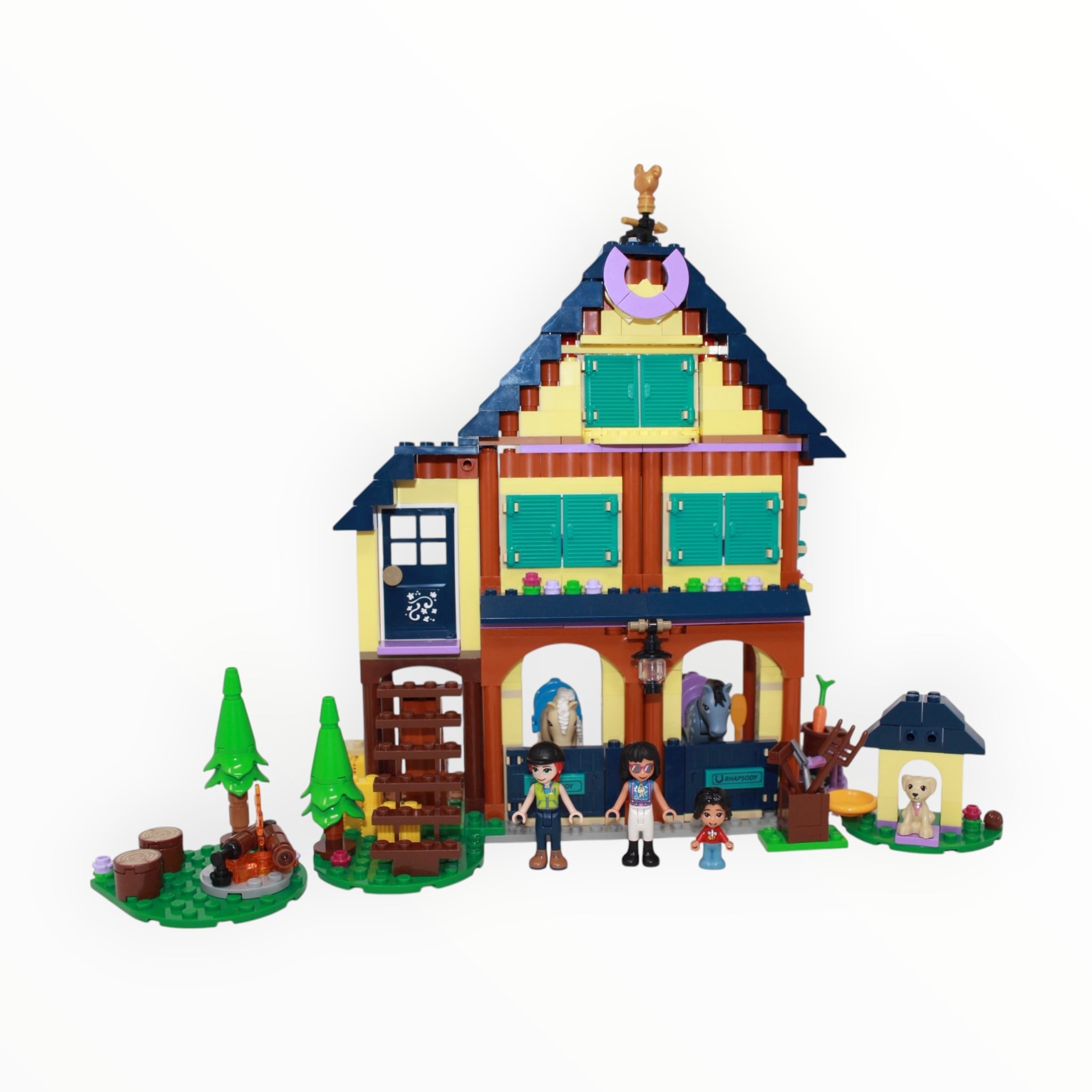 Used Set 41683 Friends Forest Horseback Riding Center
