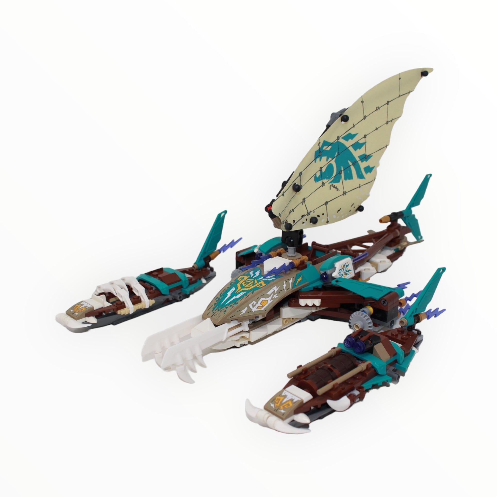 Used Set 71748 Ninjago Catamaran Sea Battle