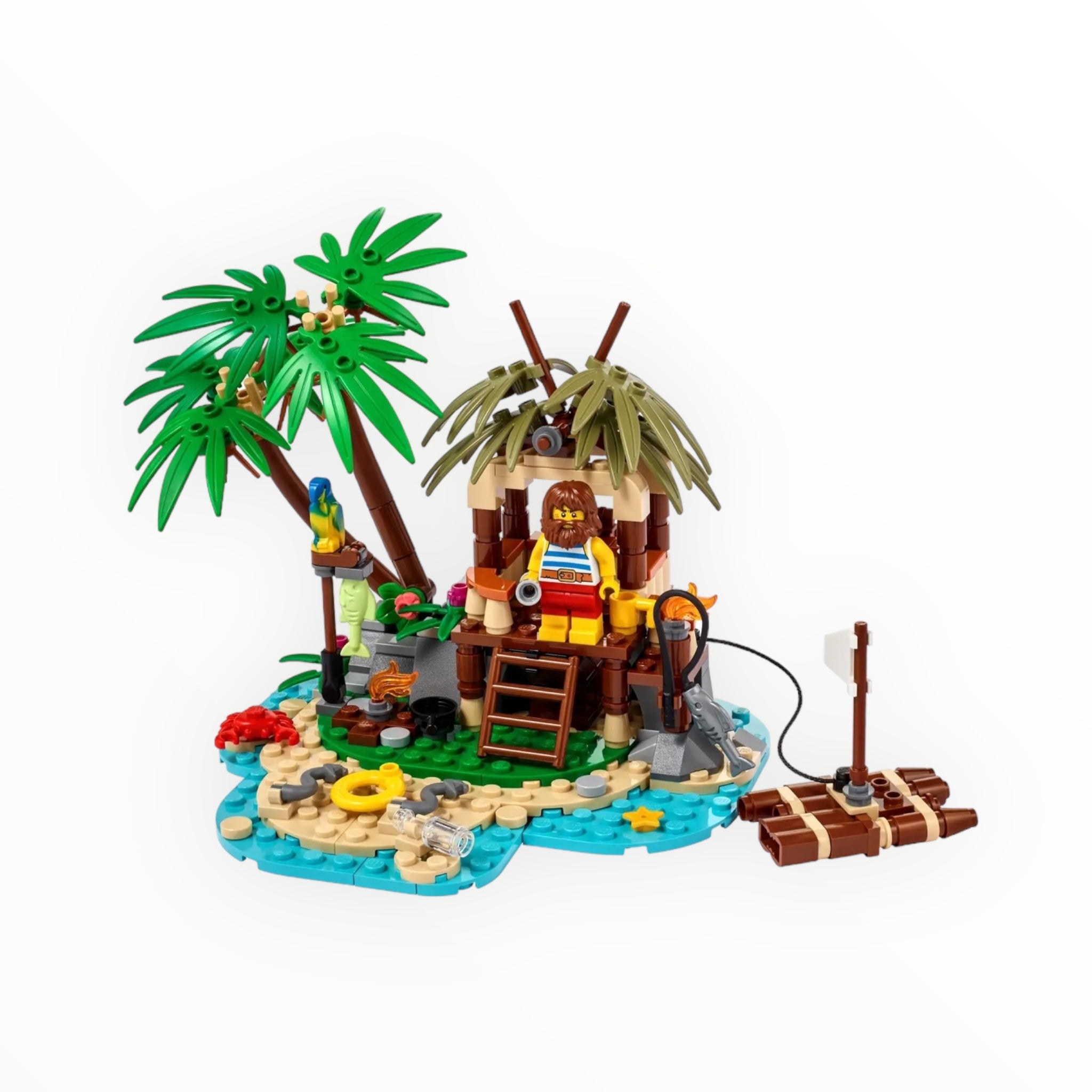 Retired Set 40566 LEGO Ideas Ray the Castaway