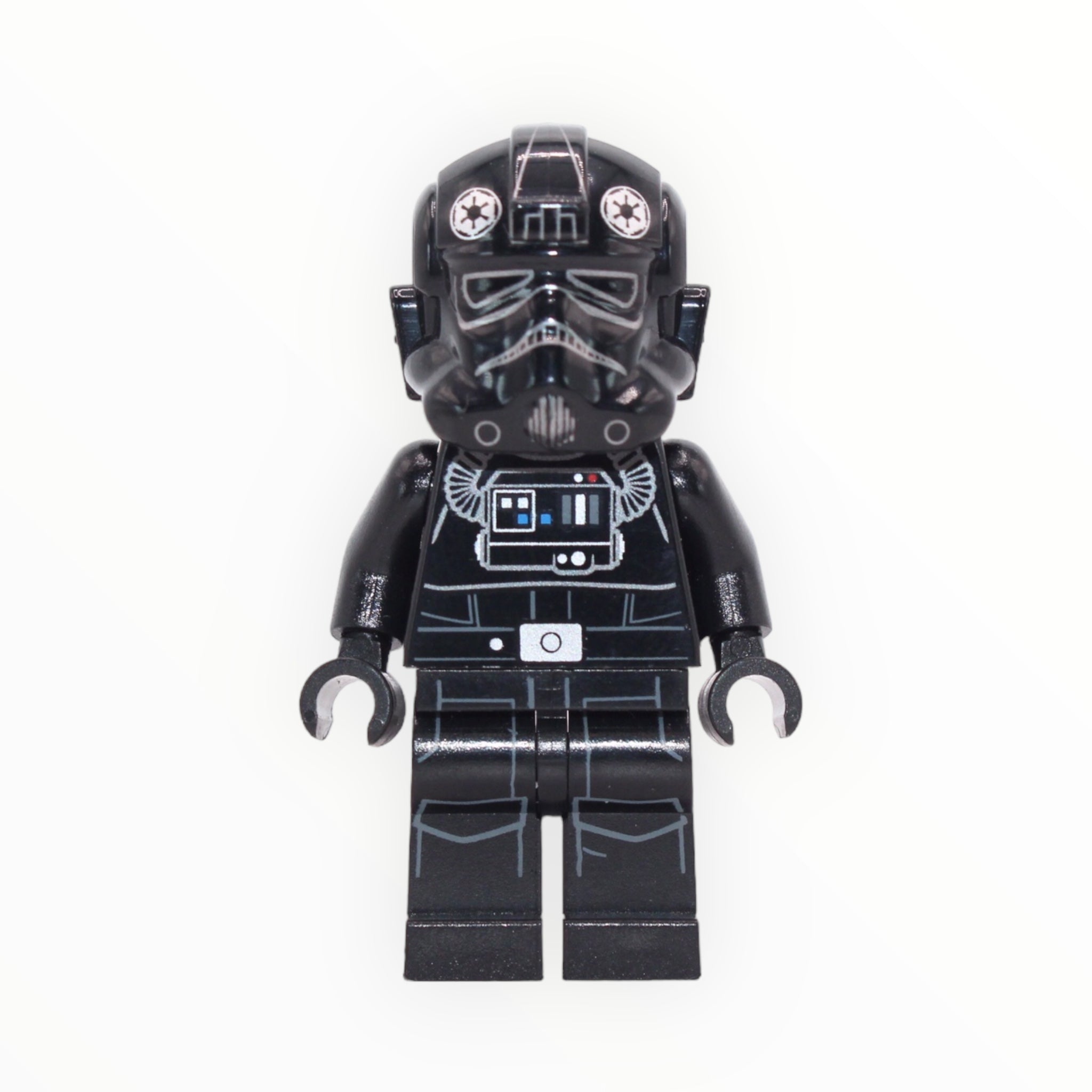 Imperial TIE Fighter Pilot (line under eyes, printed legs, 2014)