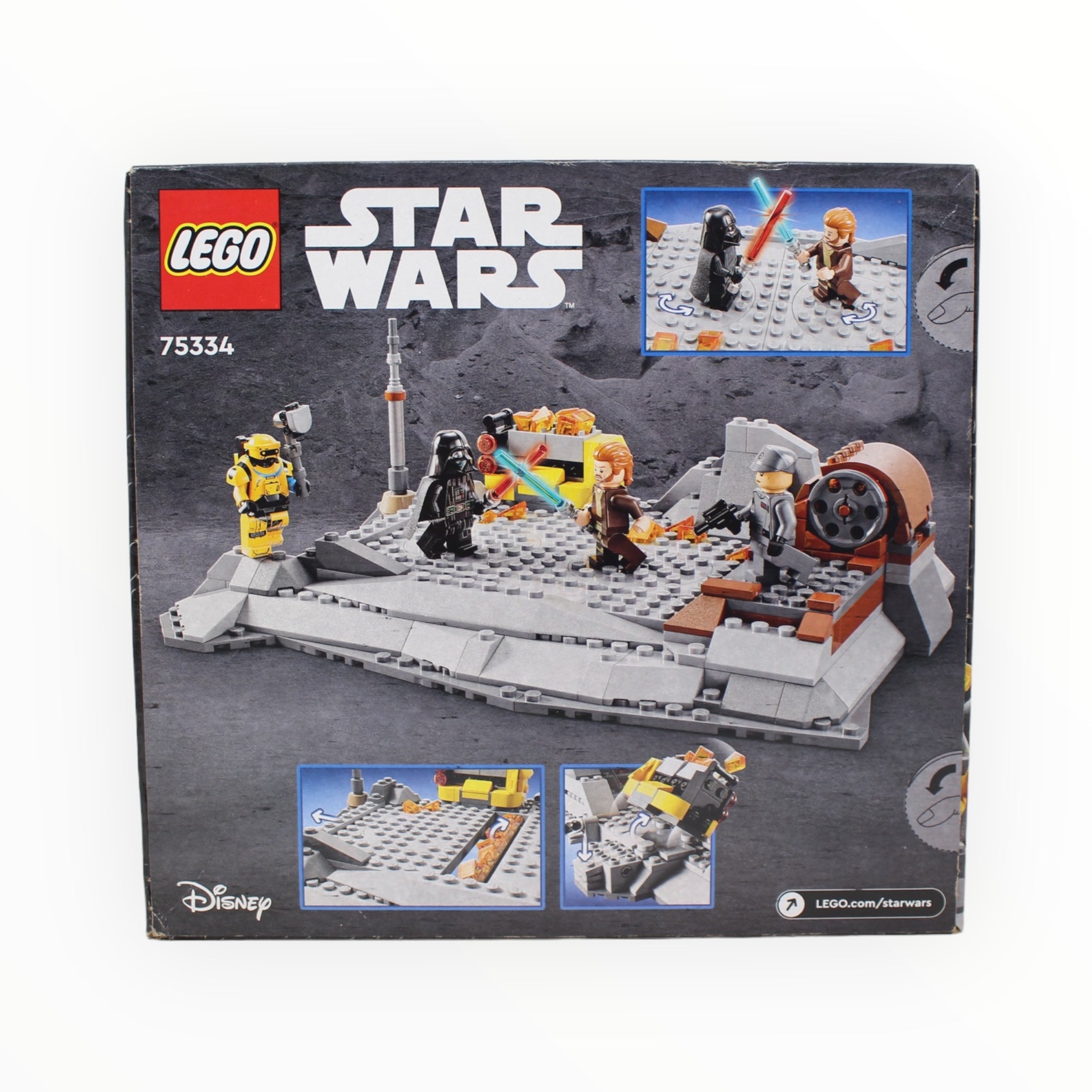 Retired Set 75334 Star Wars Obi-Wan Kenobi vs. Darth Vader