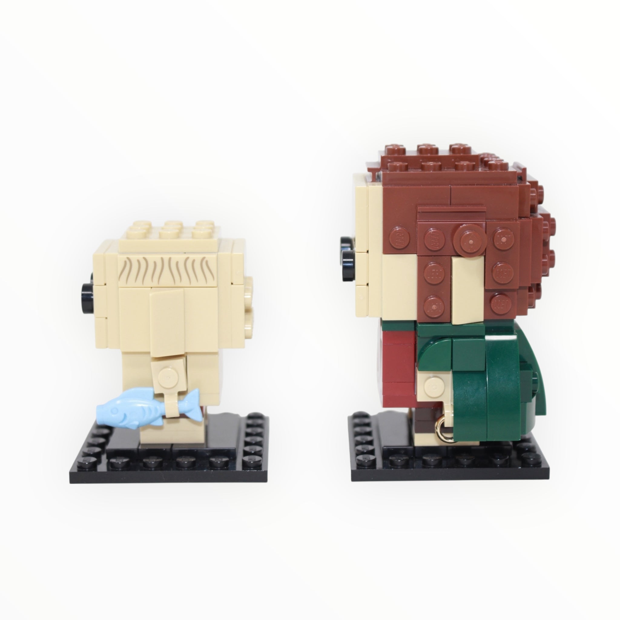 Used Set 40630 BrickHeadz The Lord of the Rings Frodo & Gollum
