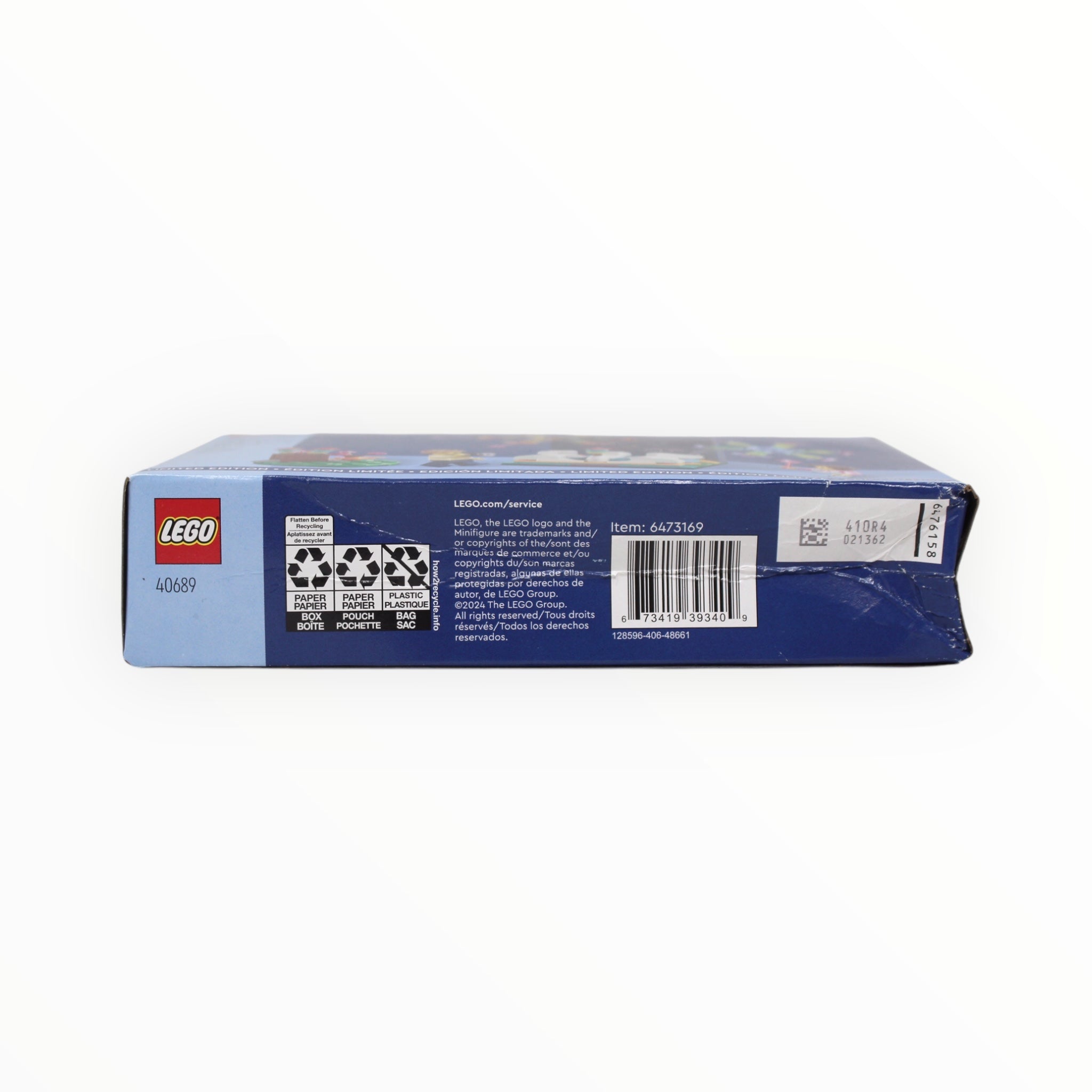 Retired Set 40689 LEGO Fireworks Celebration (damaged box)