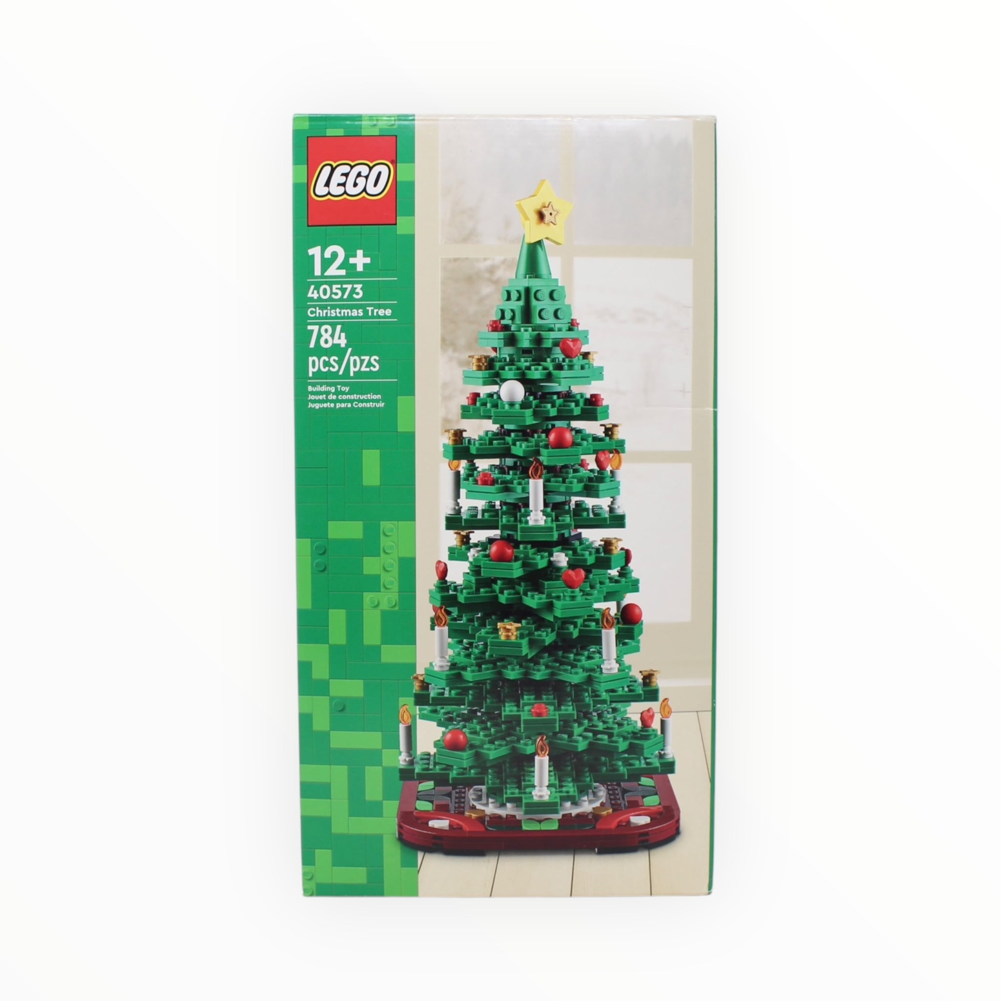 Certified Used Set 40573 LEGO Christmas Tree (2022, open box, sealed bags)