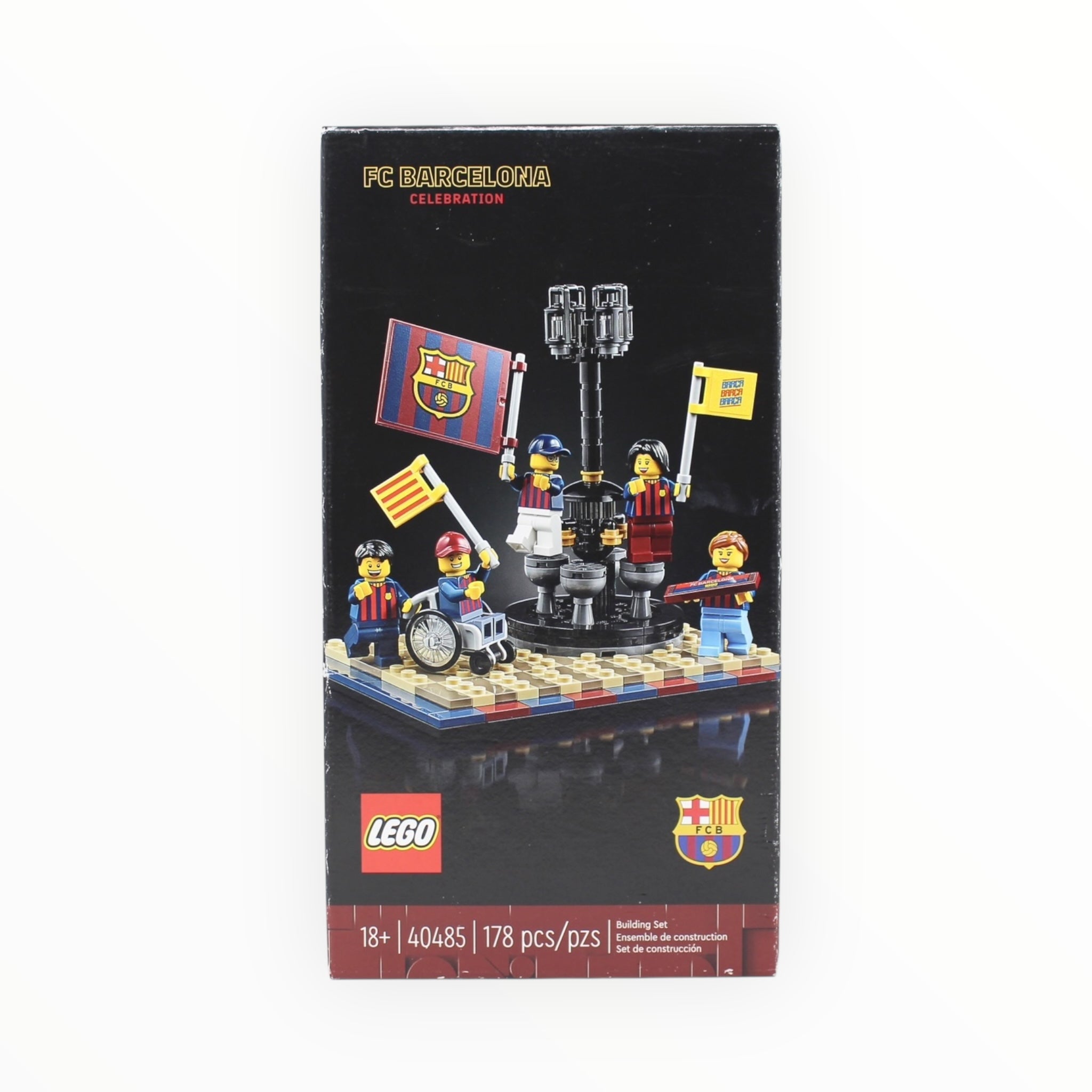 Retired Set 40485 LEGO FC Barcelona Celebration (slightly damaged box)