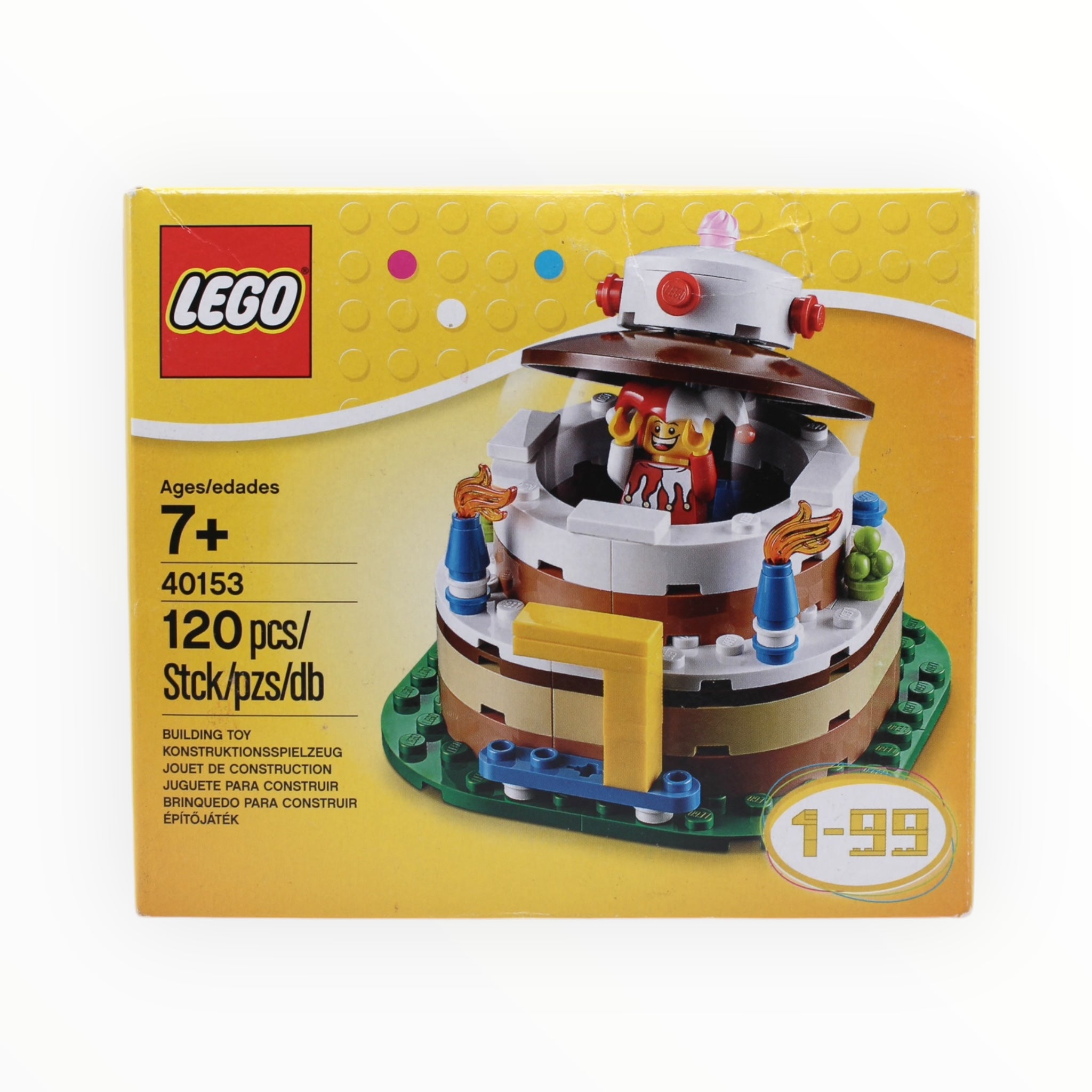 Certified Used Set 40153 LEGO Birthday Table Decoration (open box, sealed bags)