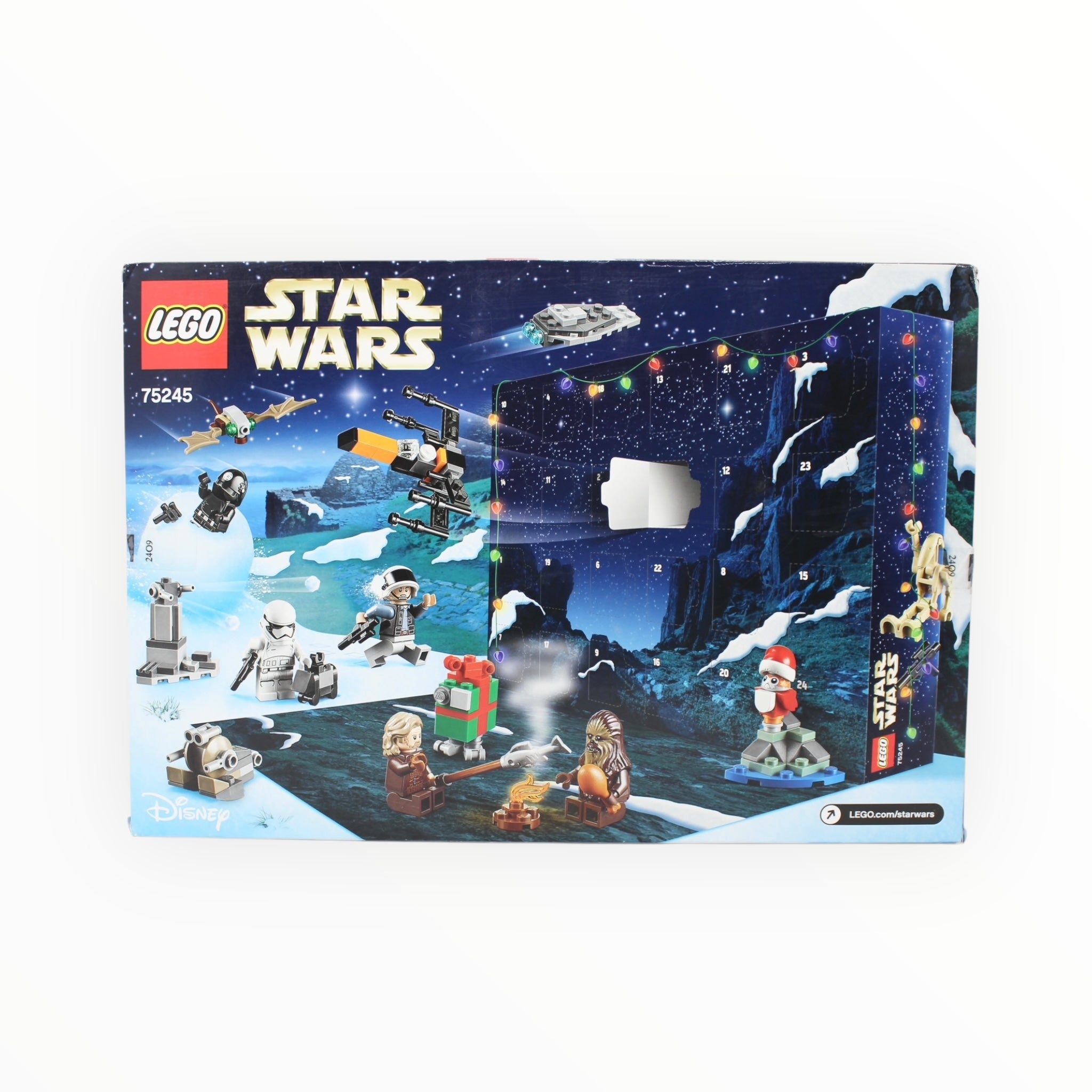 Certified Used Set 75245 Star Wars Advent Calendar (2019, open box, sealed bags)