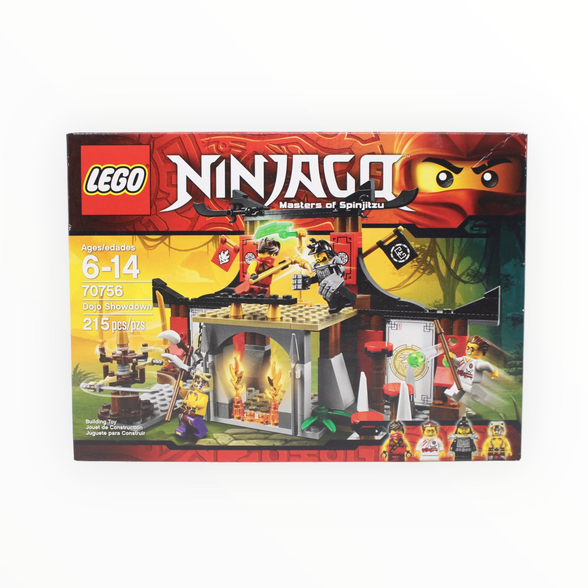 Retired Set 70756 Ninjago Dojo Showdown
