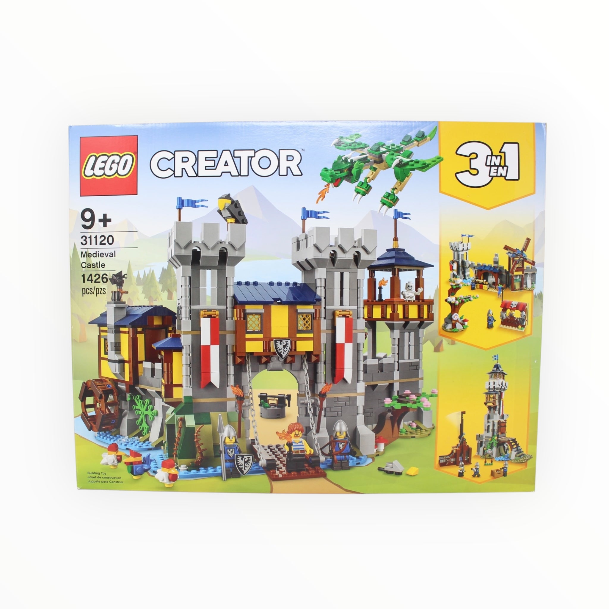 Certified Used Set 31120 Creator Medieval Castle (some bags sealed)