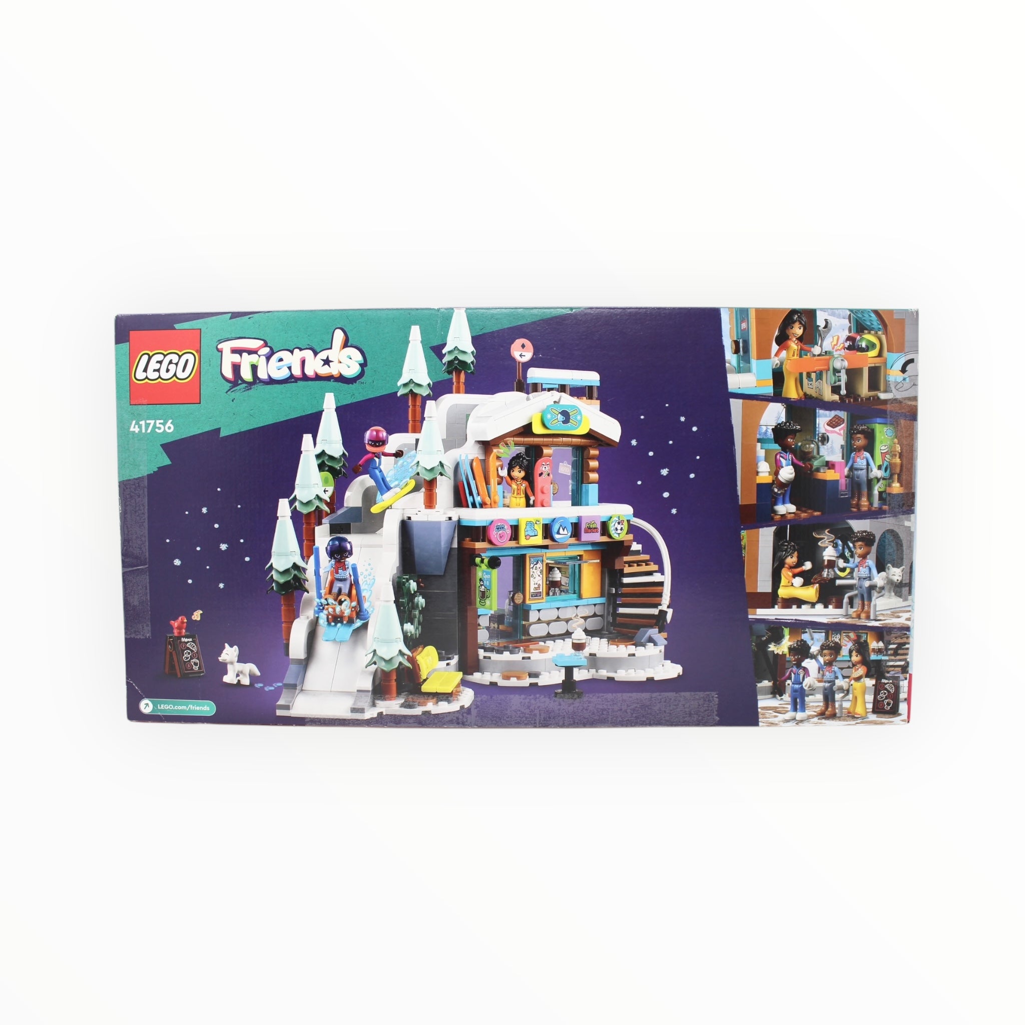 Certified Used Set 41756 Friends Holiday Ski Slope and Café